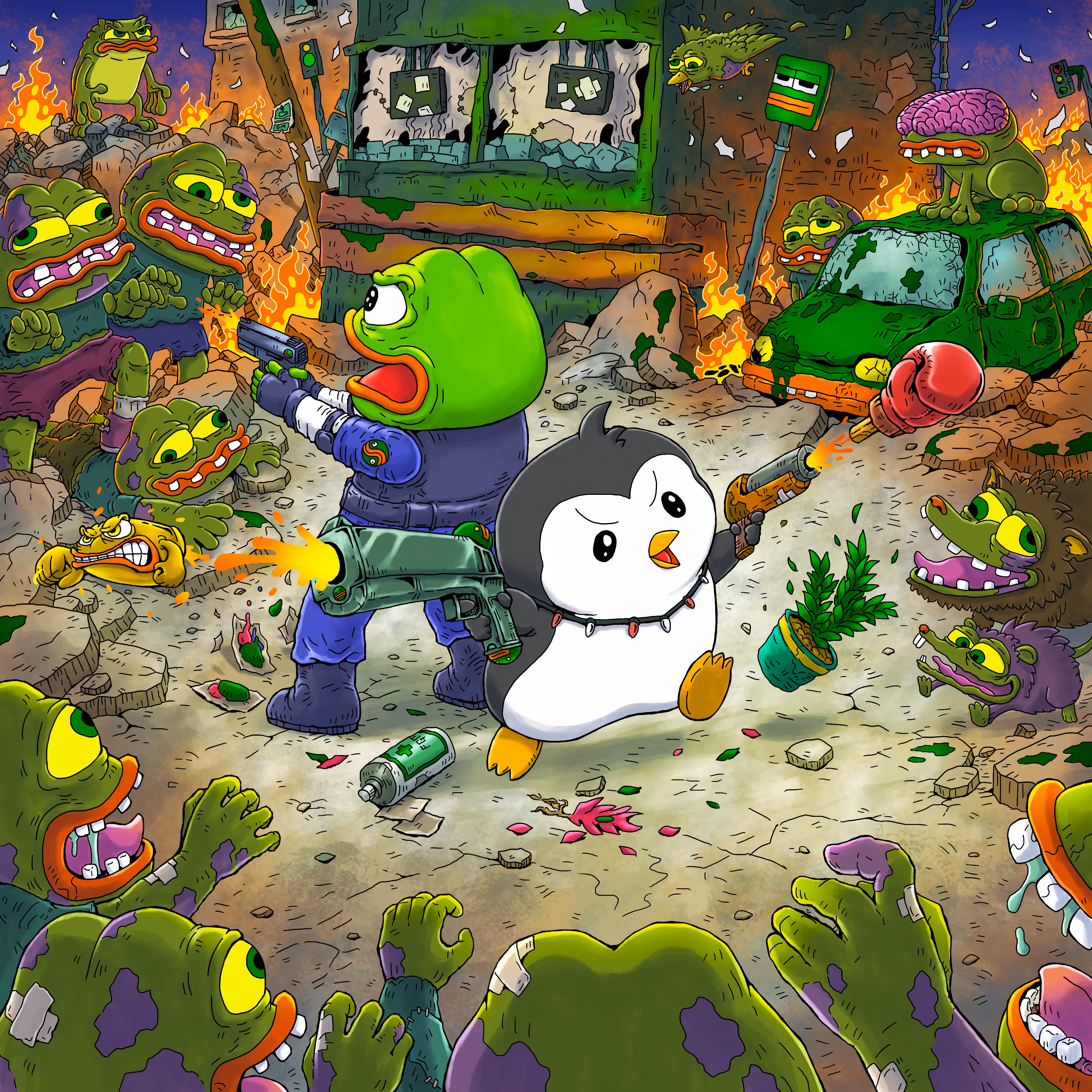 Zombie Pepe Outbreak