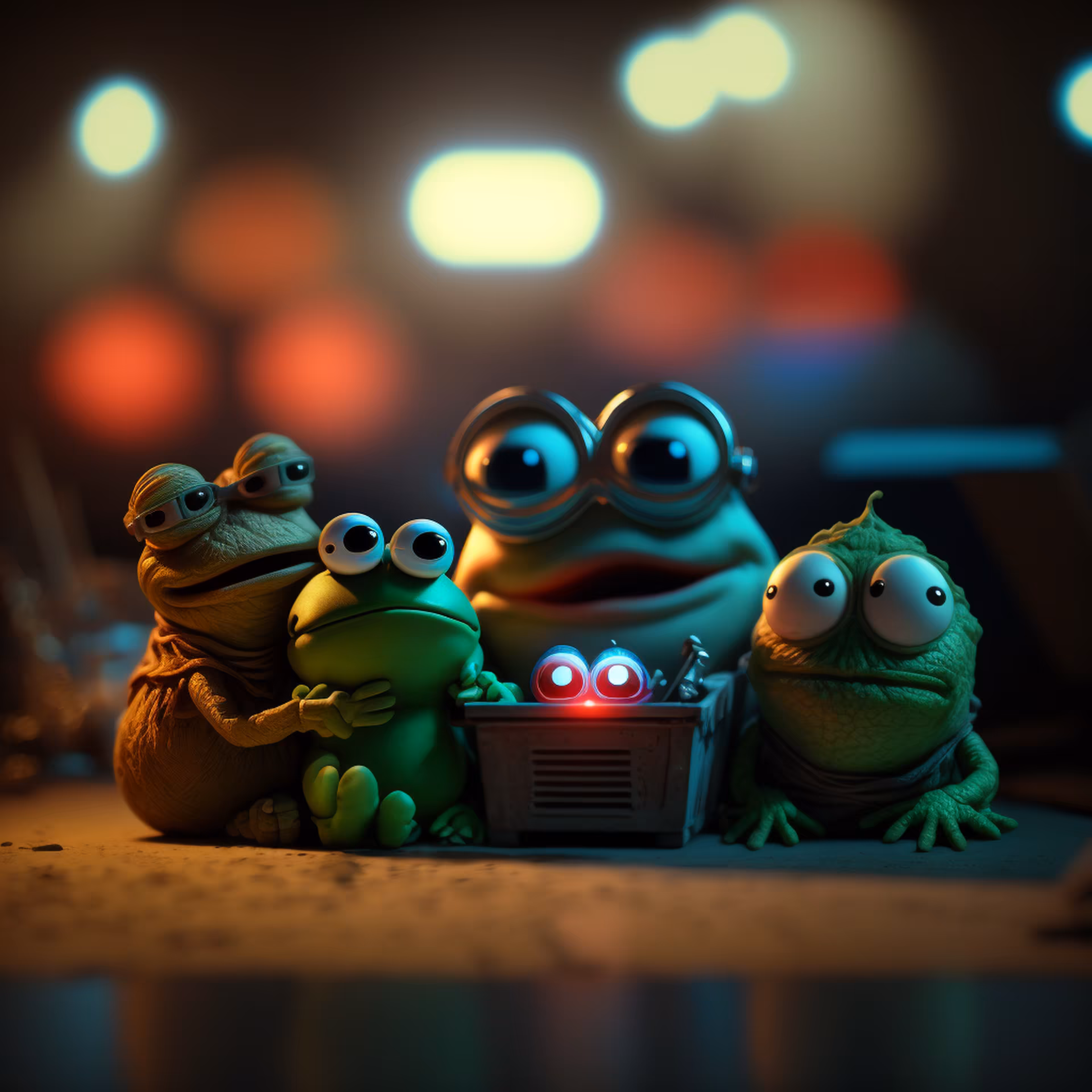Pepe's World: Pepe and pals educating