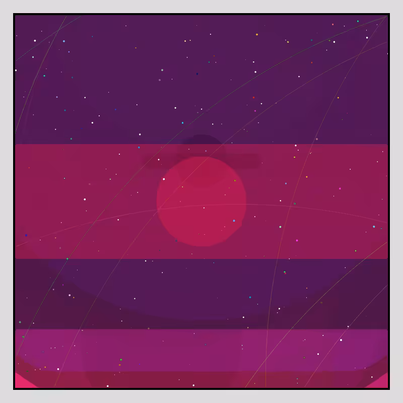 Color Field Starry B #168