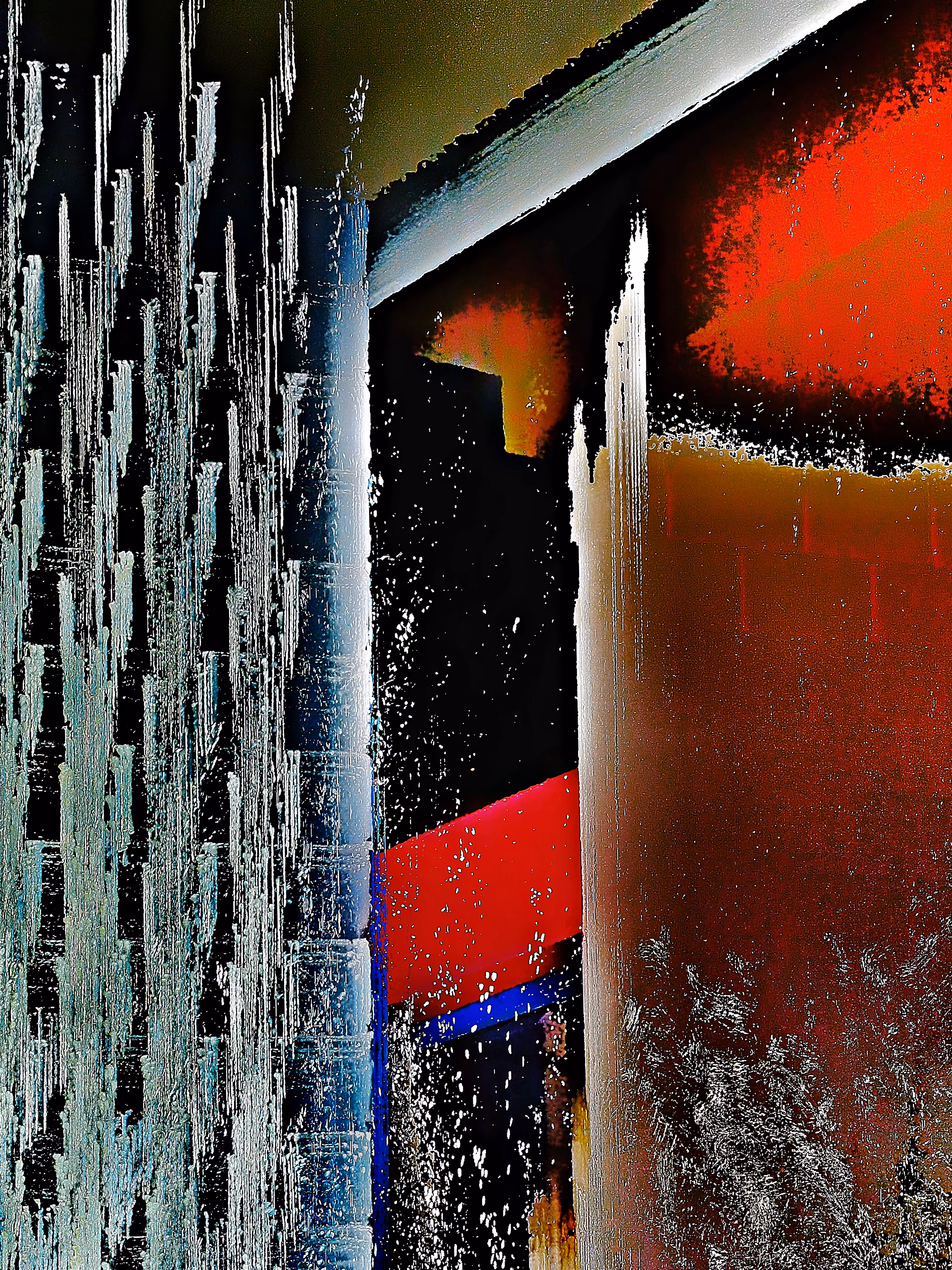 “Break of Red, Break of Gold” - a pause, a claim,  life in colors