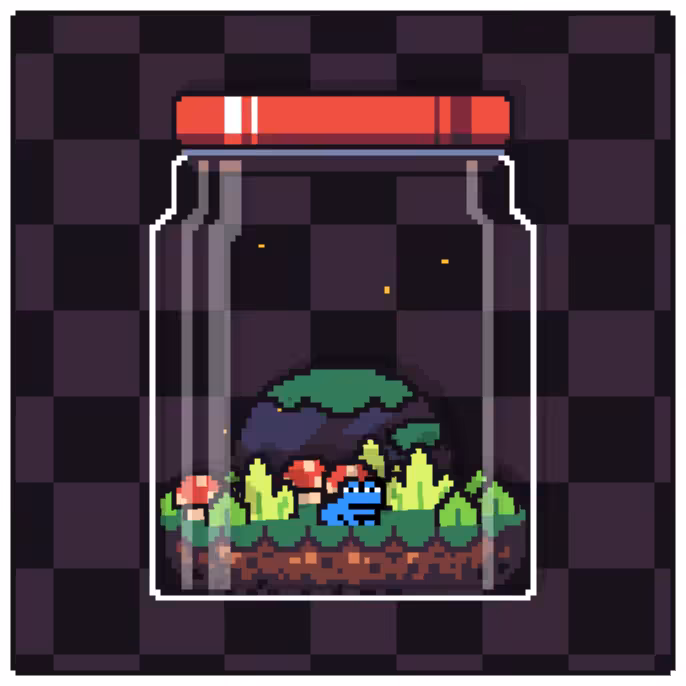 Toad Terrarium #95