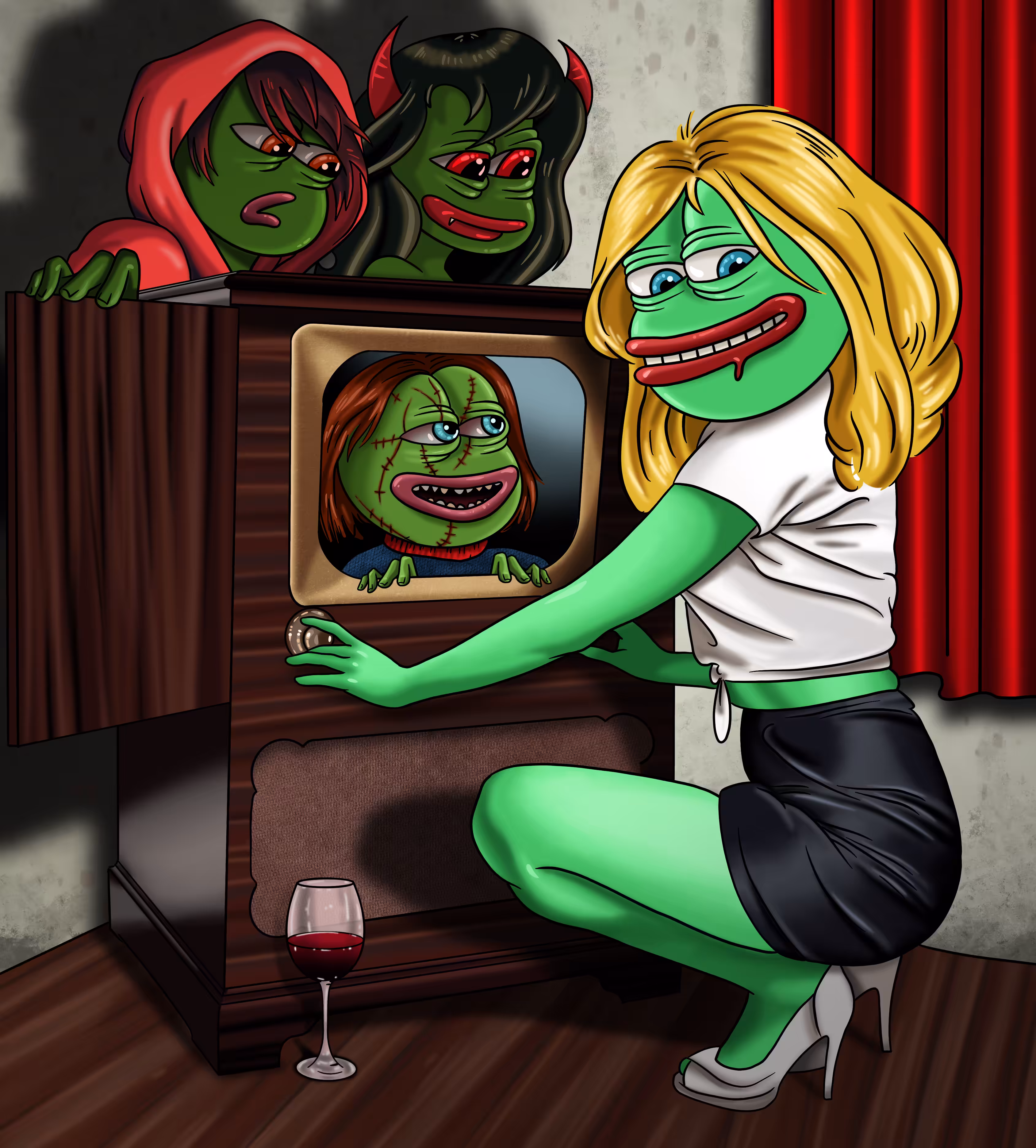 PEPE Fear Angel