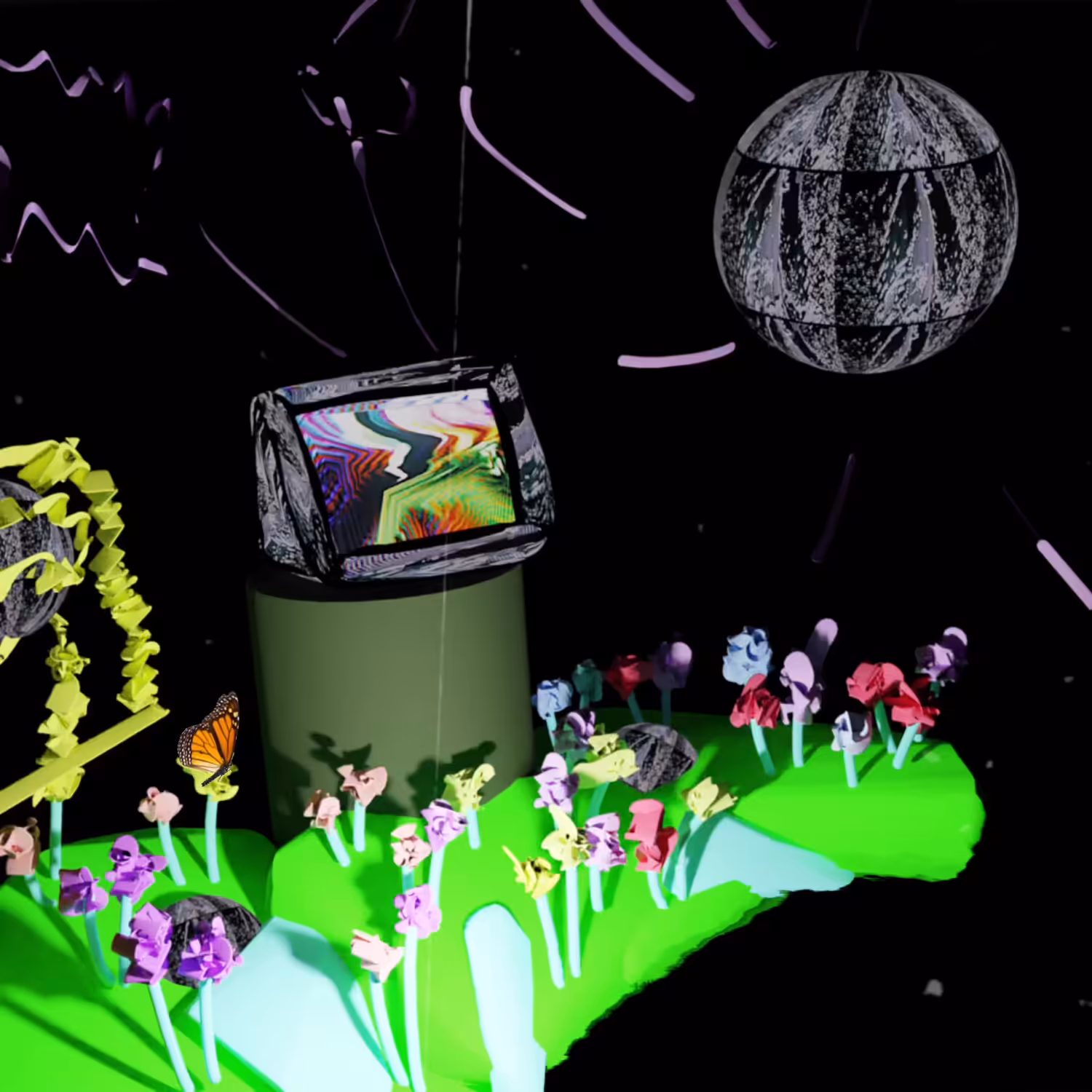 From the Void came Television 