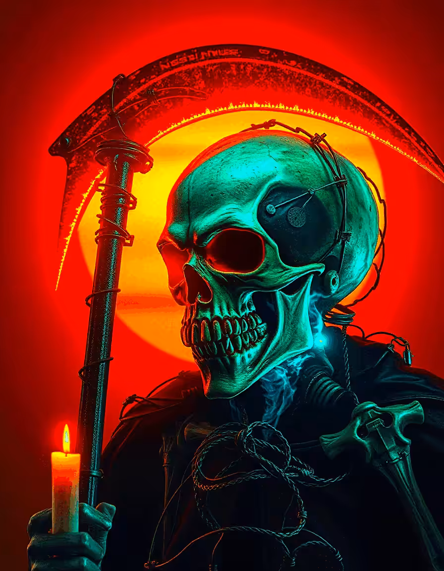 the funeral home of the rising skull