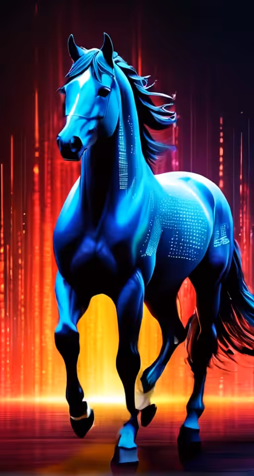 The Glicht horse