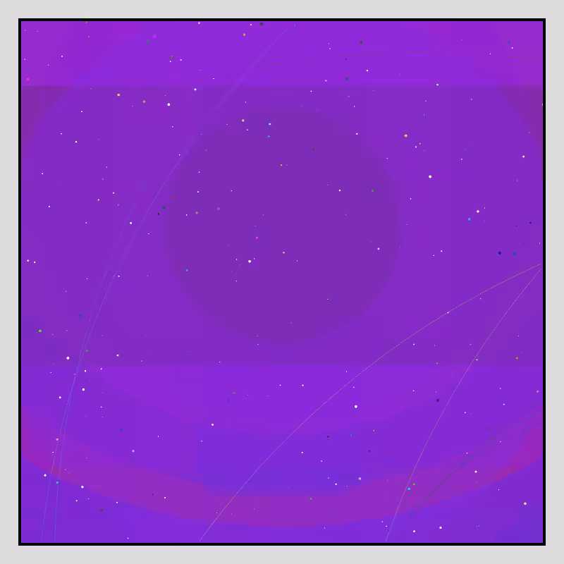 Color Field Starry B #27