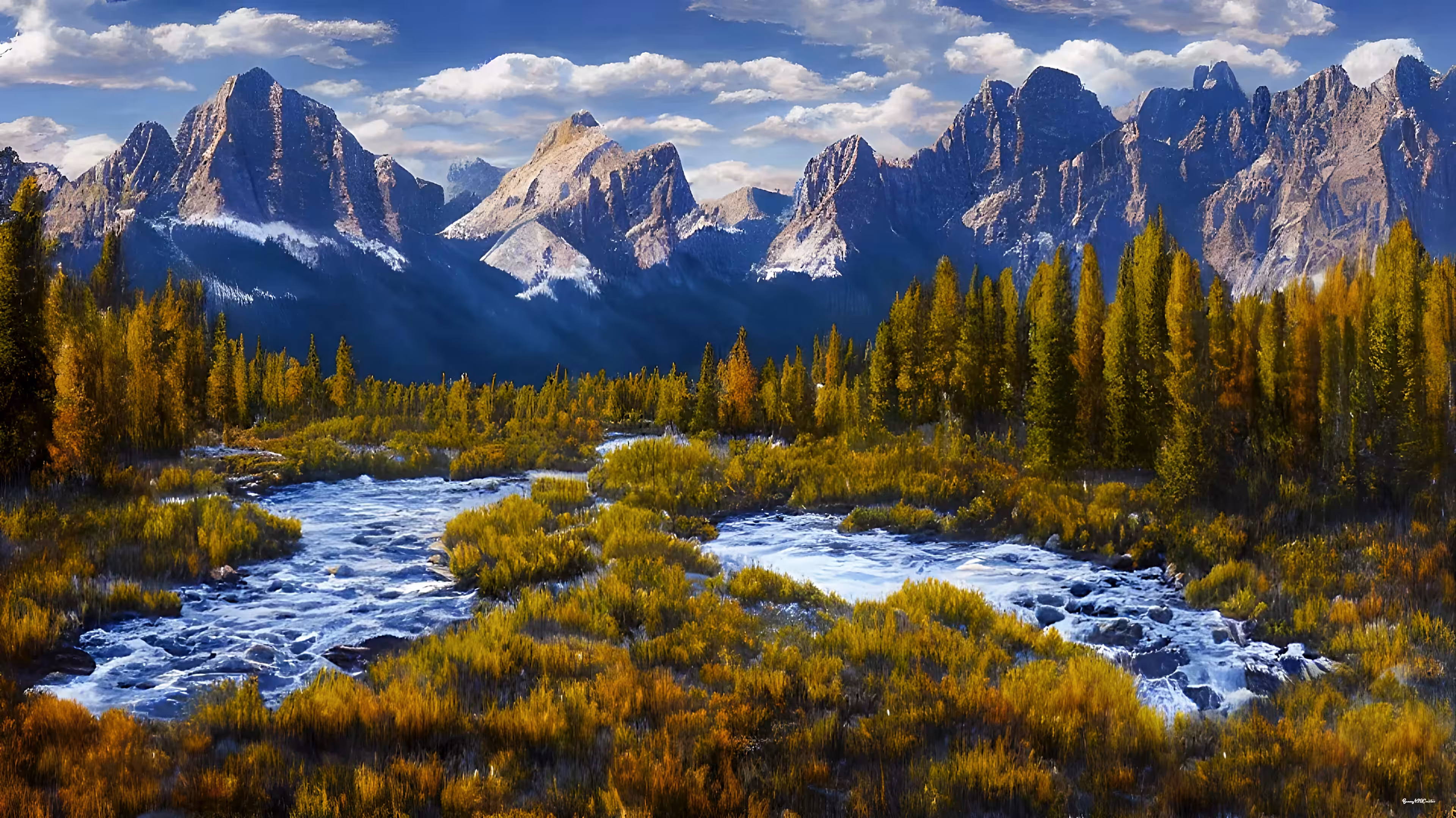 Rocky Mountain Landscape
