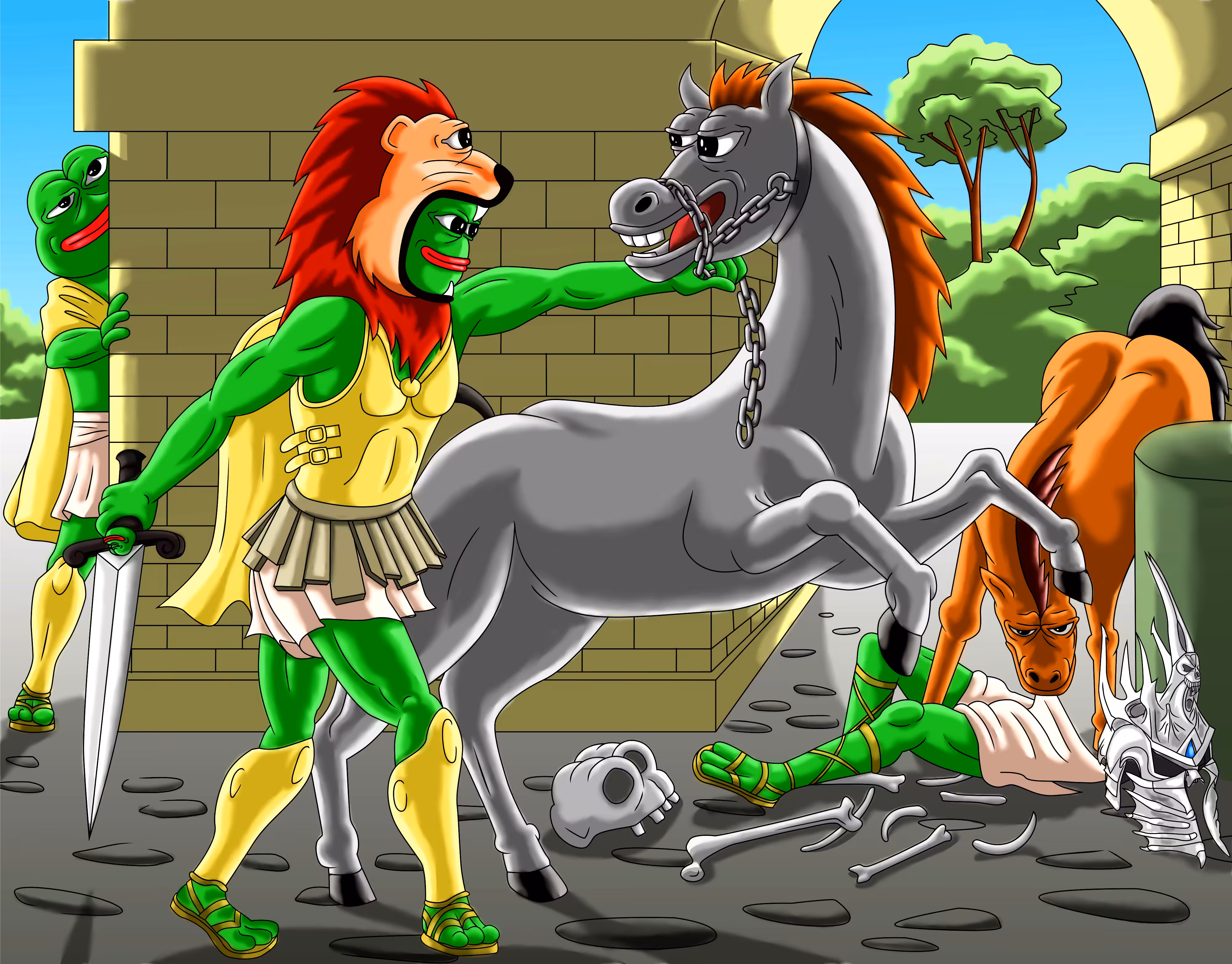 Pepeles and Horses of Diomedes 8/12