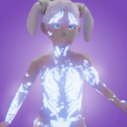 Glowing Upper Body Paint