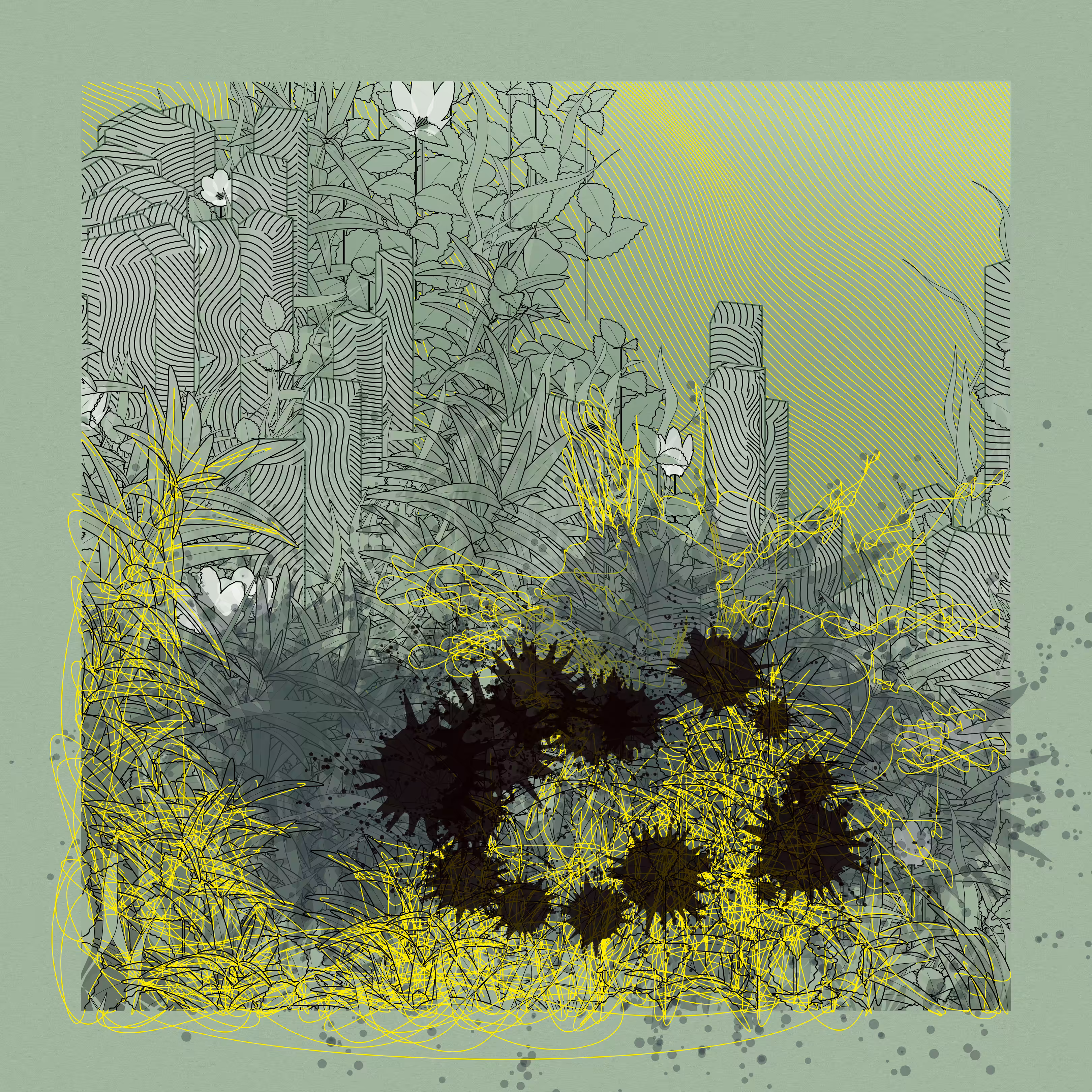 Landscape with Carbon Capture #9433