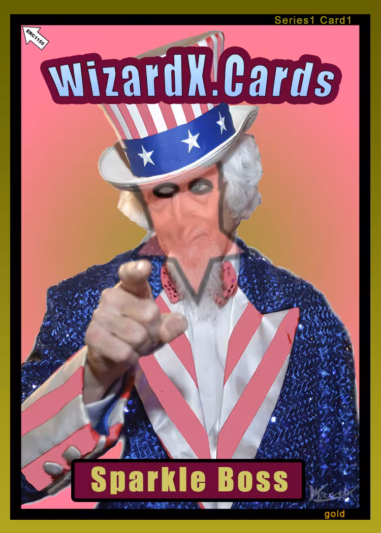 Sparkle Boss Gold Variant, Series 1, Card 1