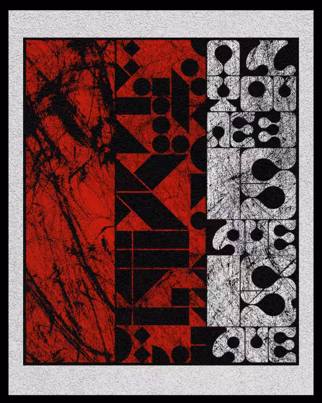 pattern art #red #60