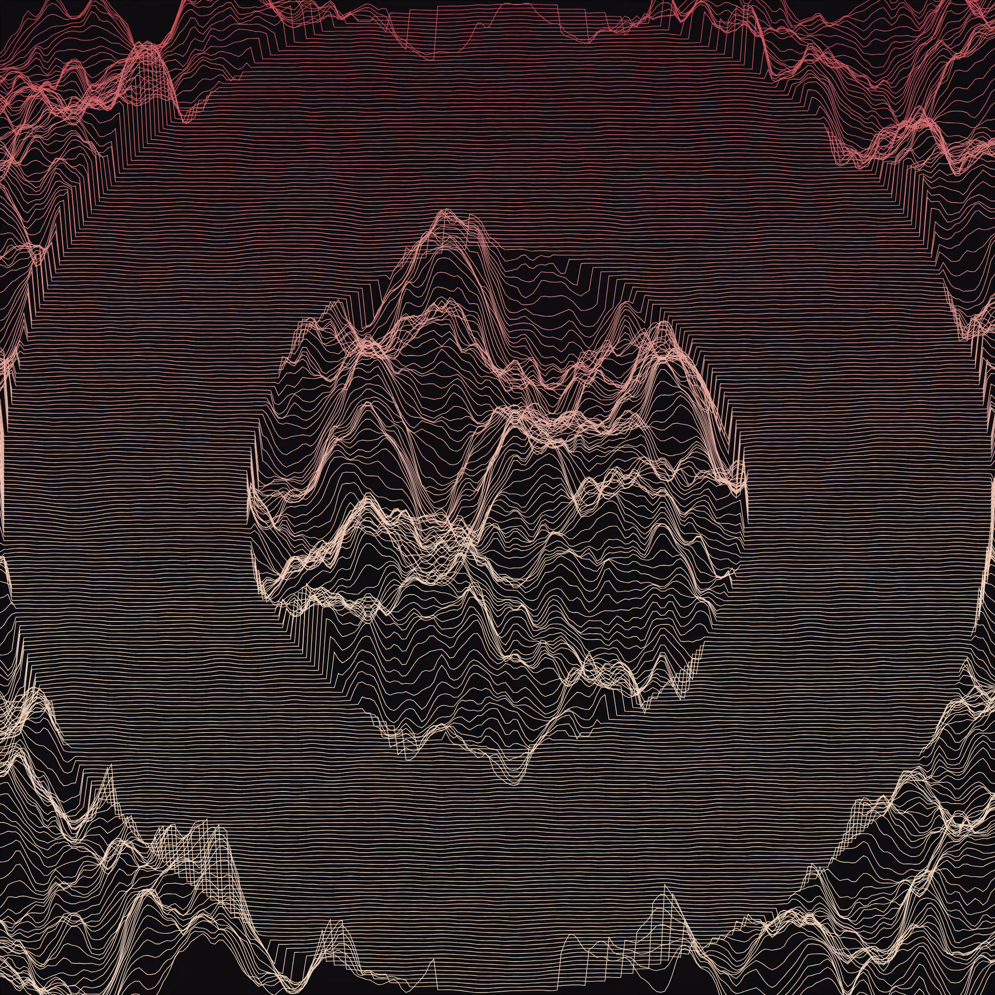 Waves Circle (For Plotter) #54