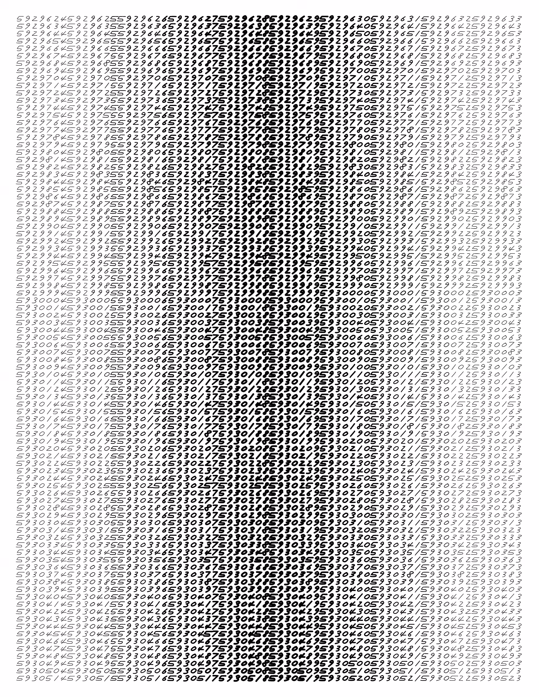Endless (5,607,250 to Infinity) #1101