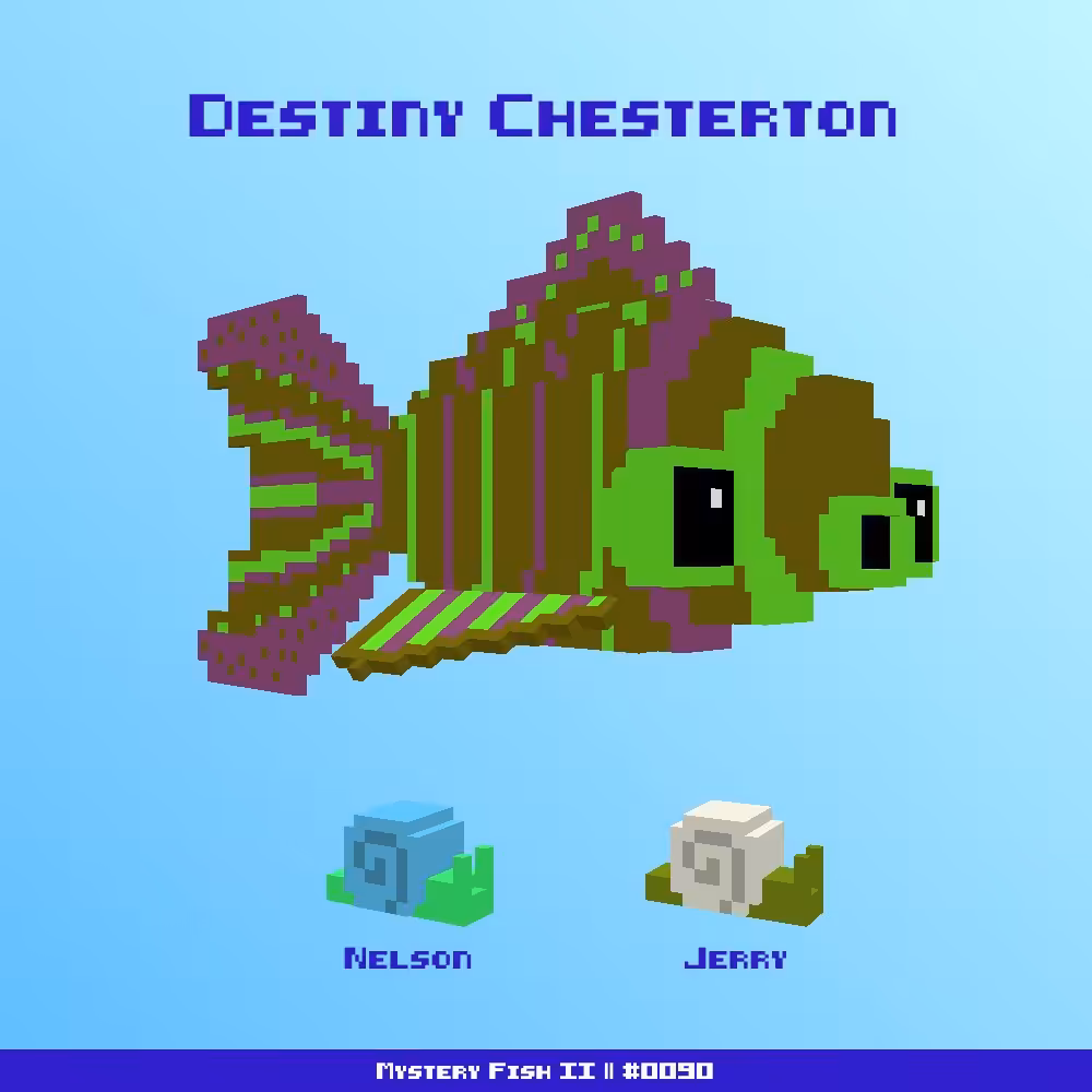 Destiny Chesterton :: Mystery Fish 0090/1000 