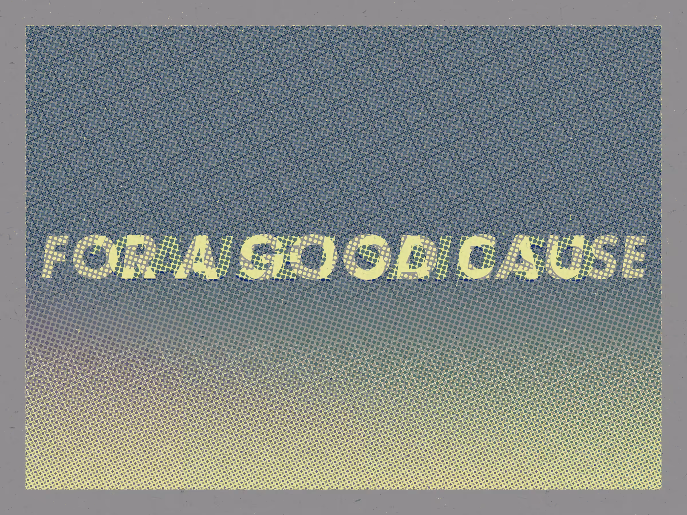 FOR A GOOD CAUSE #2