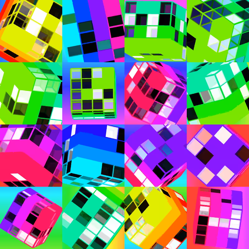 GRADIENT CUBES #1