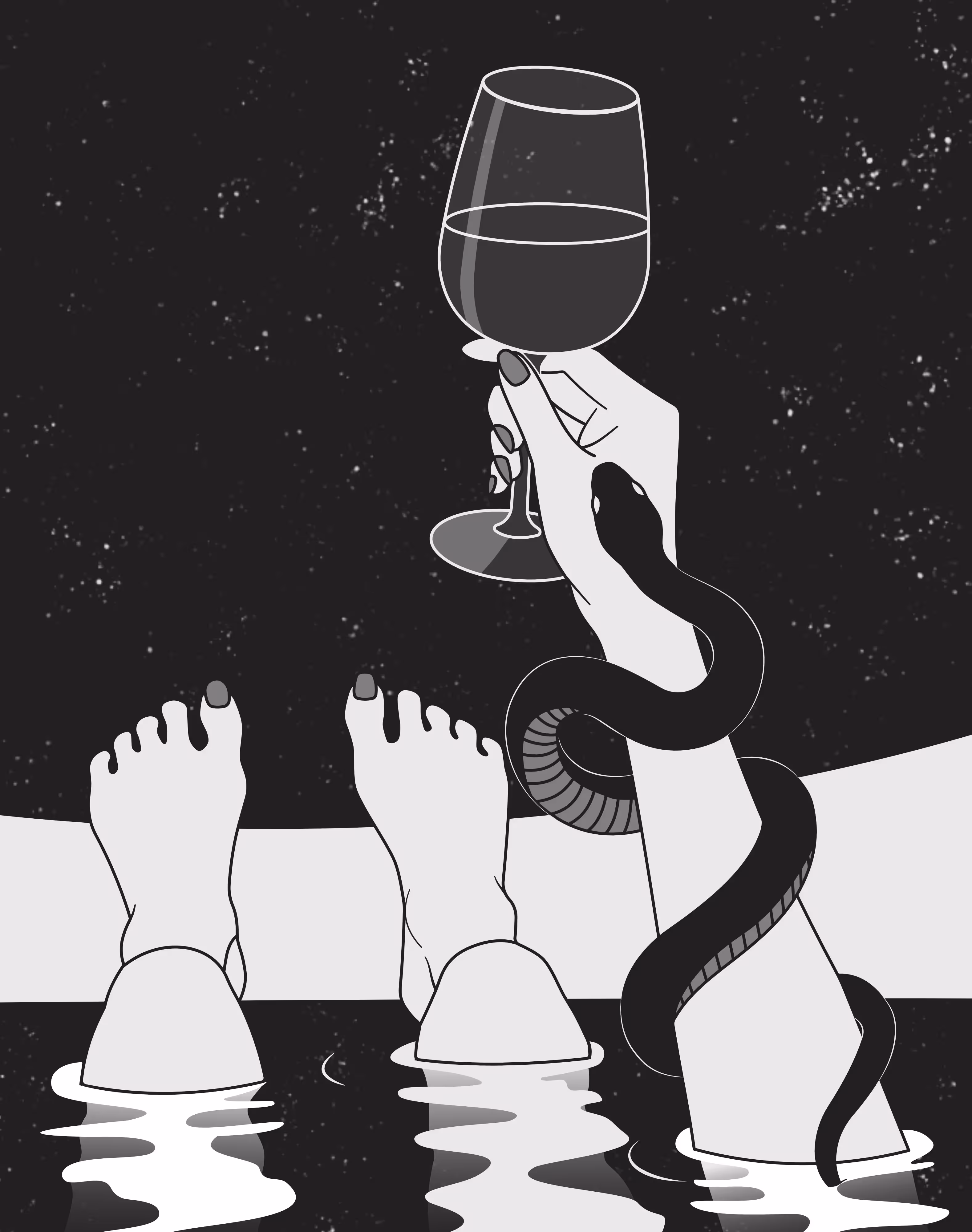 A Toast at the Edge of the Abyss