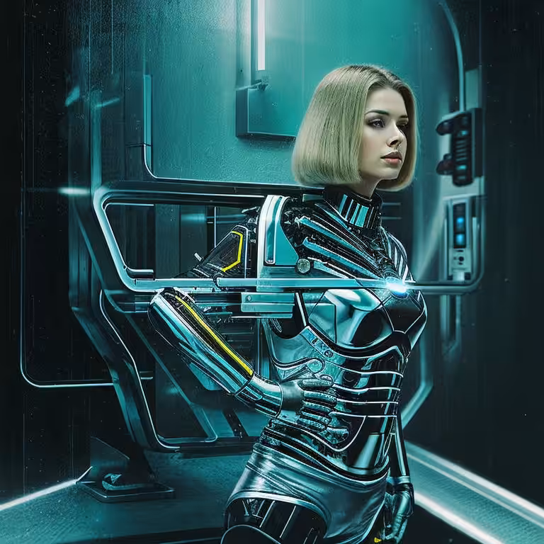 Robot Face #7
