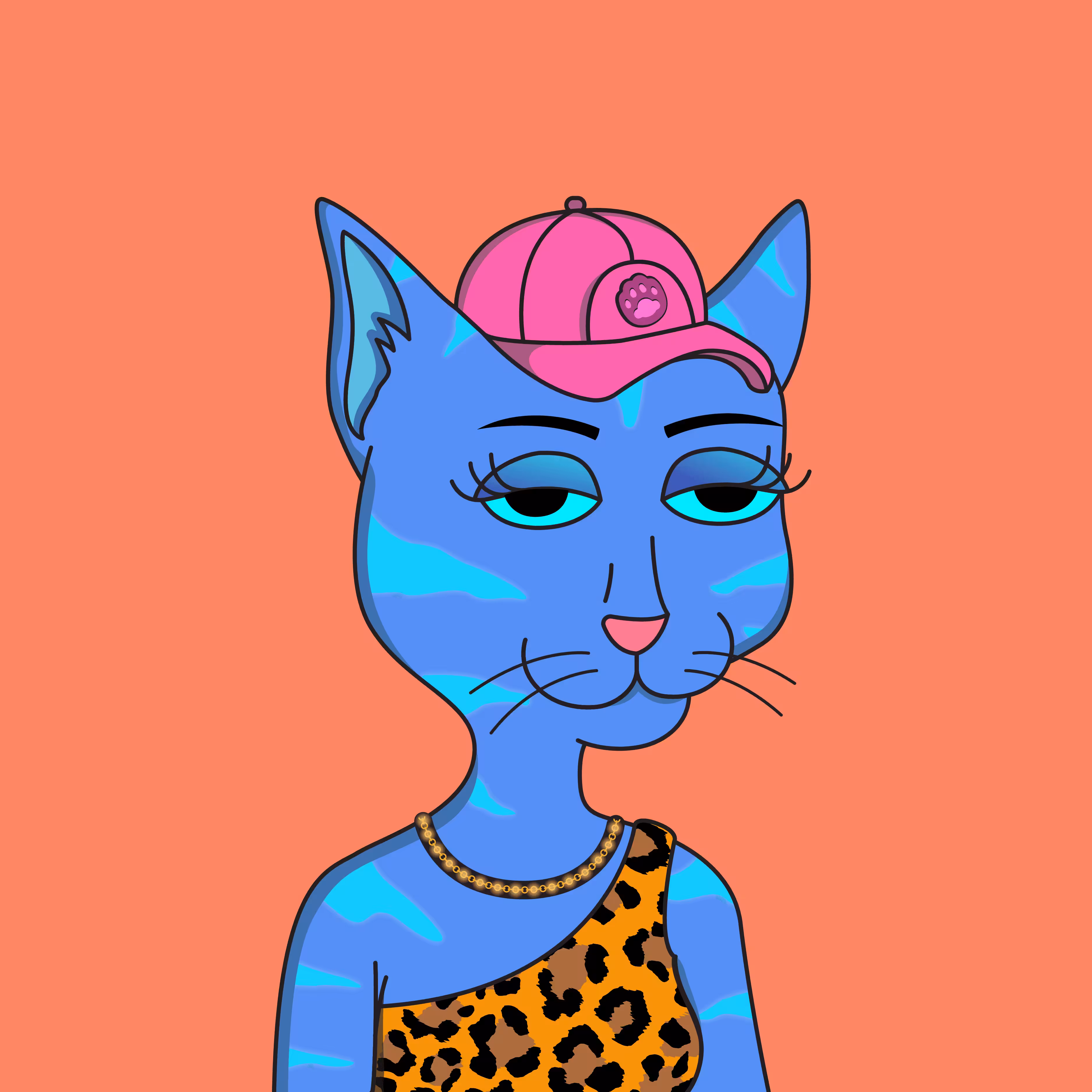 Girl Cat #21
