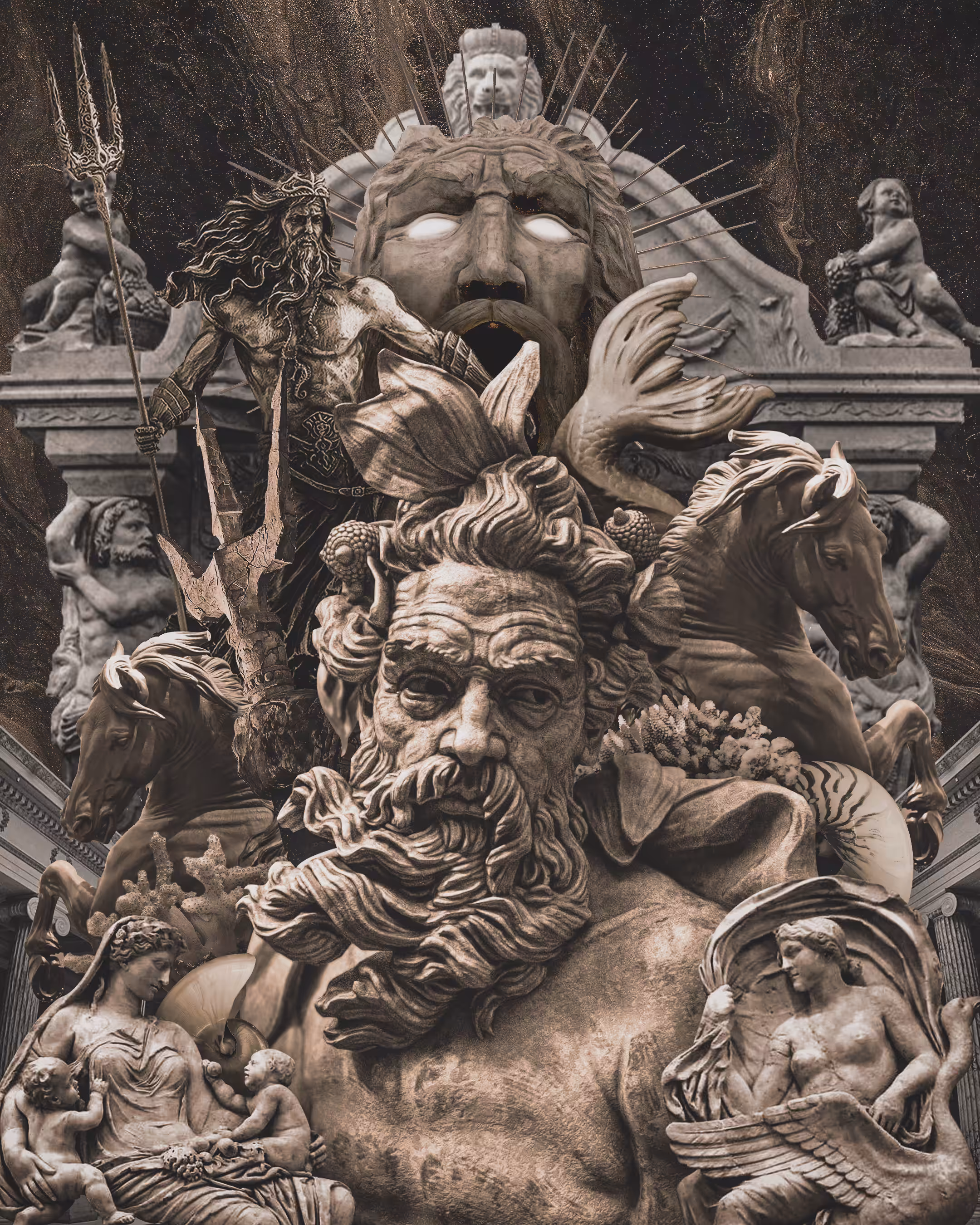 POSEIDON, God of the sea