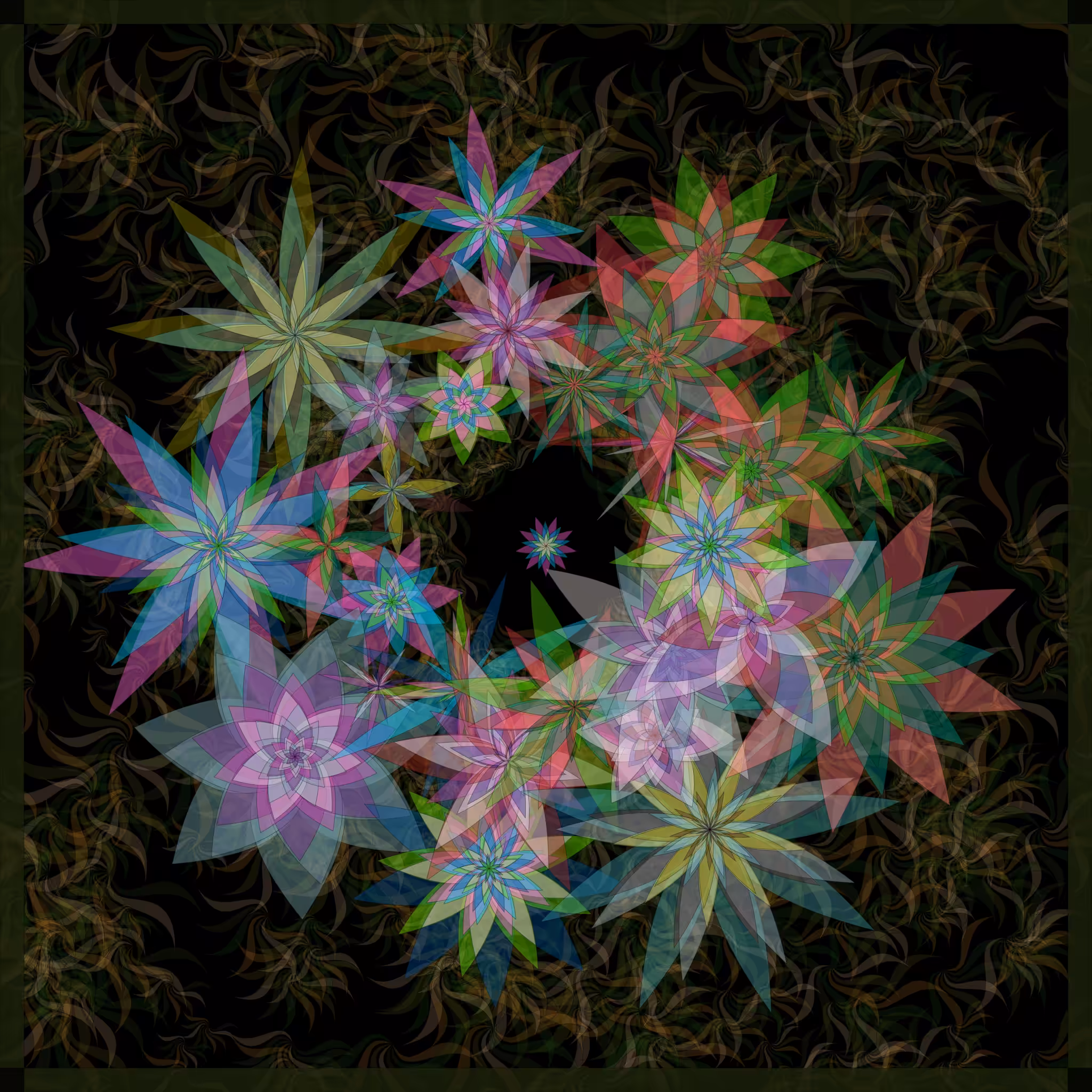 Bezier Garden #126