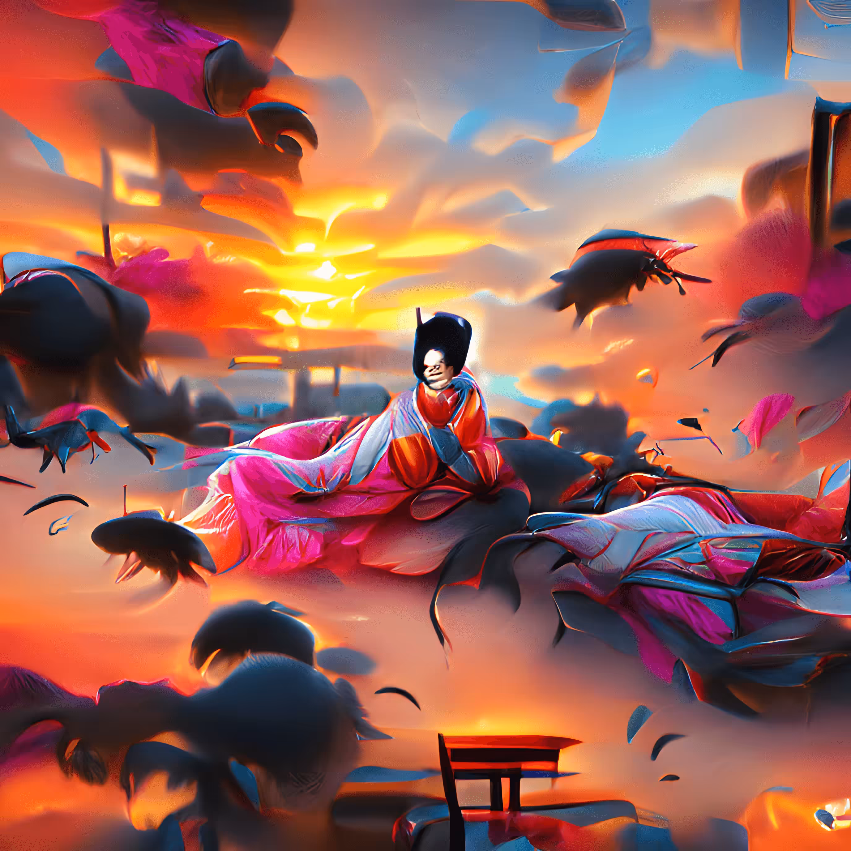 Geisha Sunset