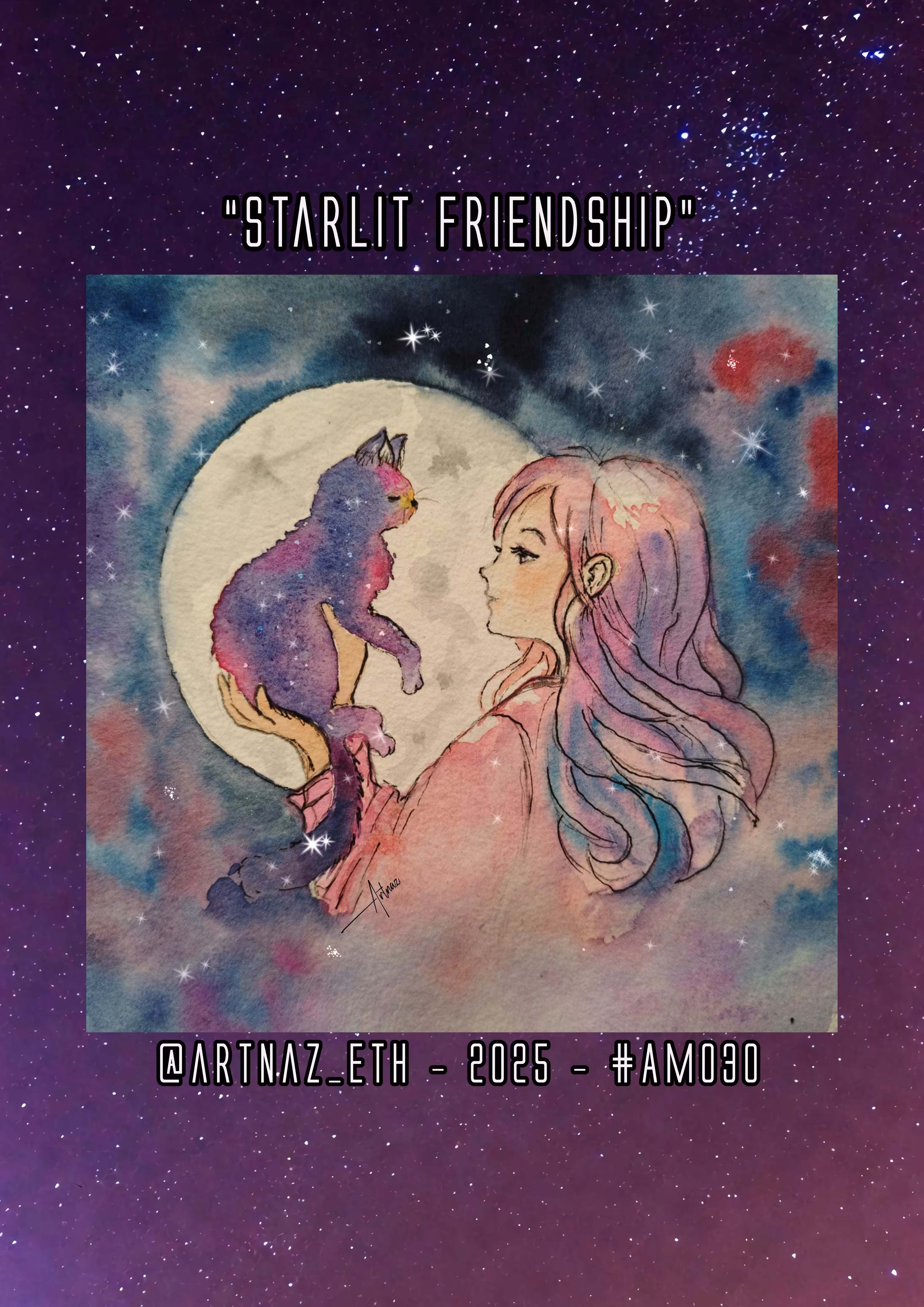 Starlit Friendship by Artnaz_eth