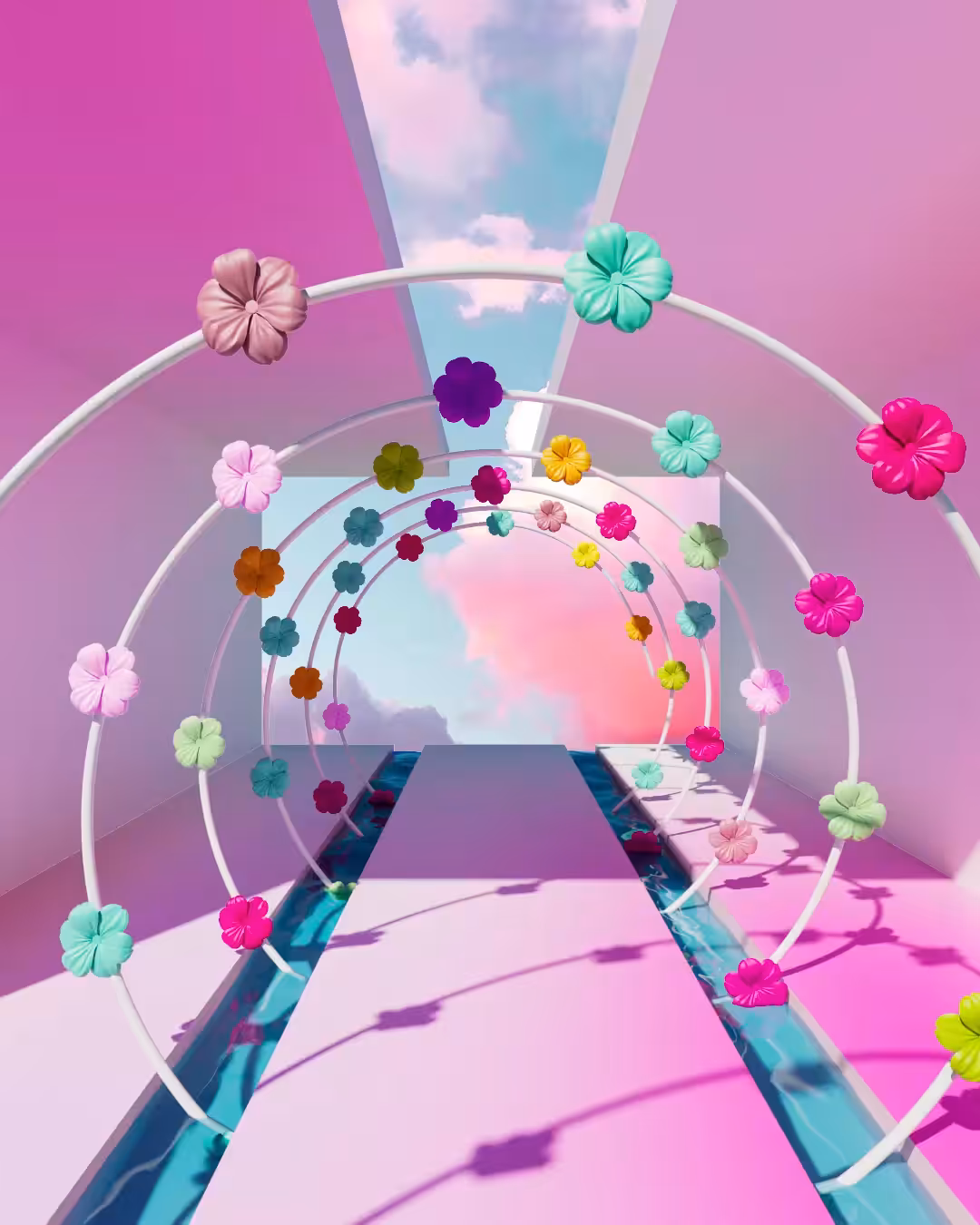 Flower Spiral Room