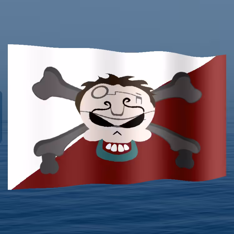 Jolly Roger Flag #69