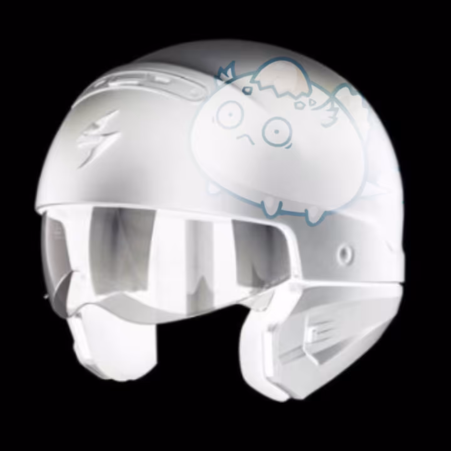 Cocaine Cowboy Combat Helmet (White)