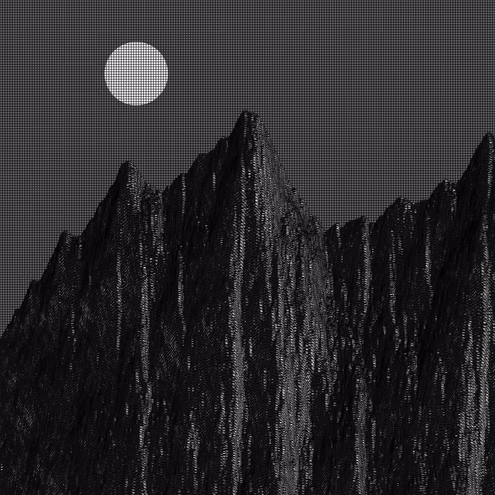 Classic generative landscape #53