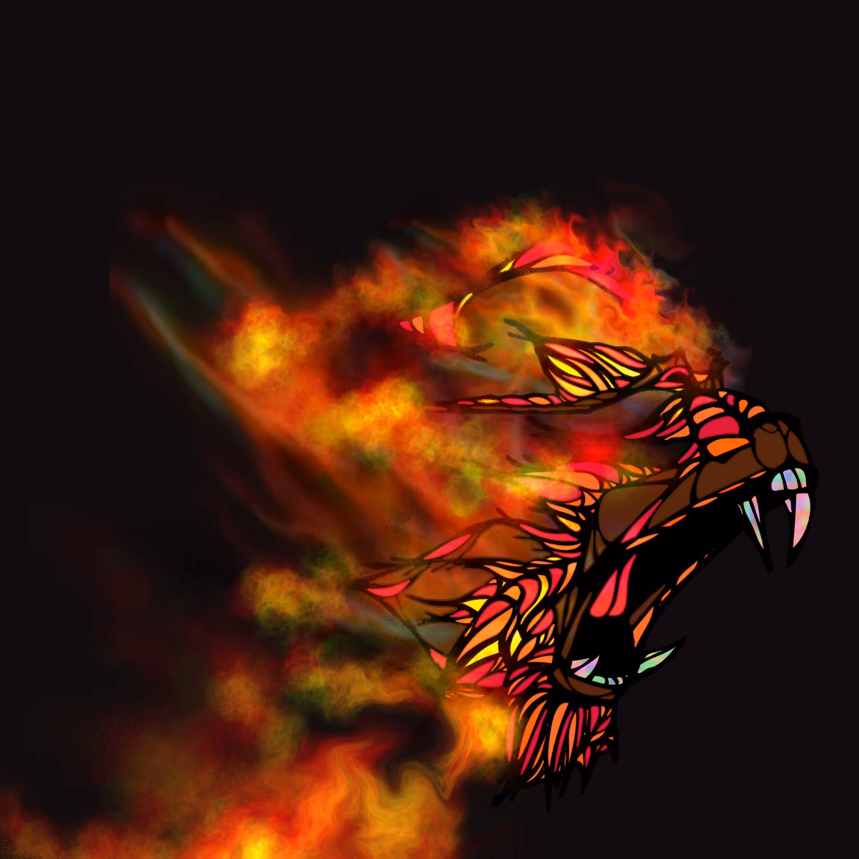 Red Fire Monkey #1