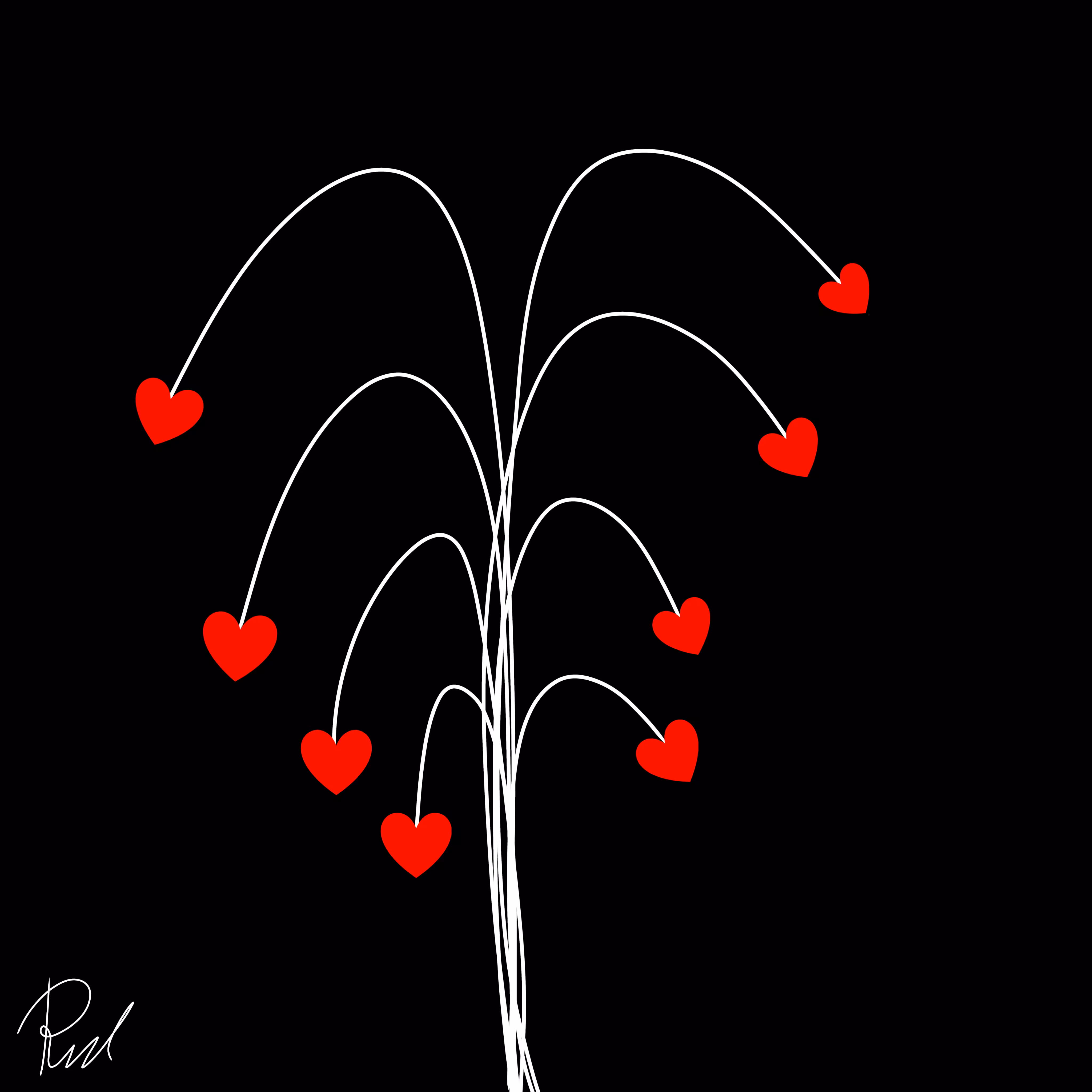 Light Between Shadows: Falling Hearts