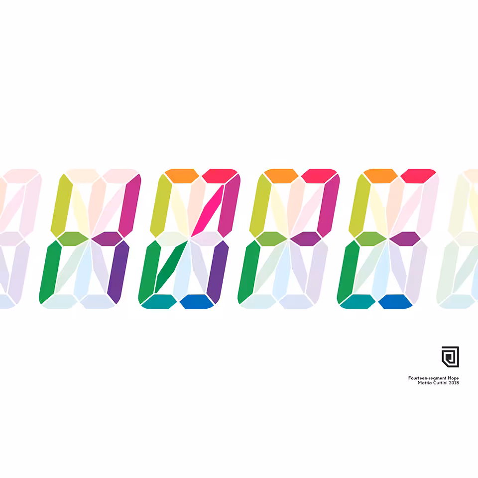Fourteen-segment Hope