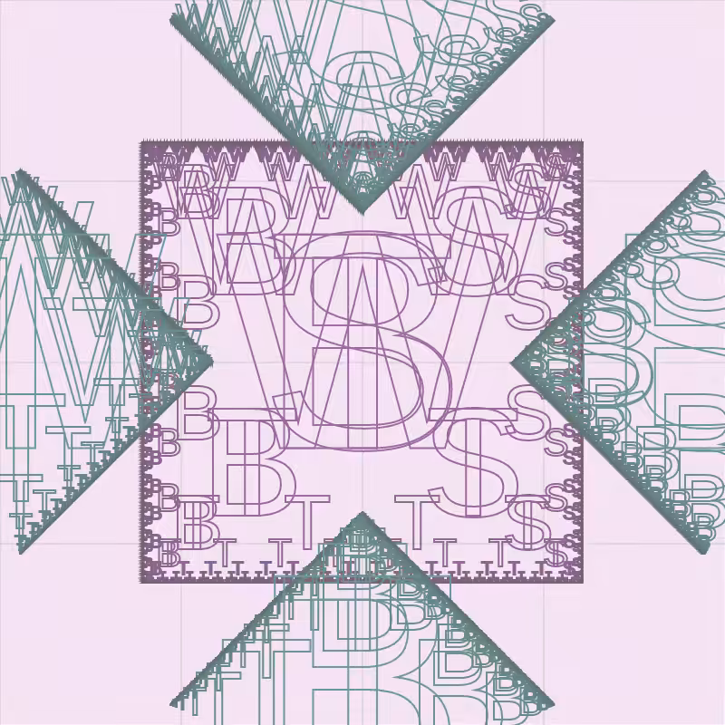 WTBS Logo with Fractals #213