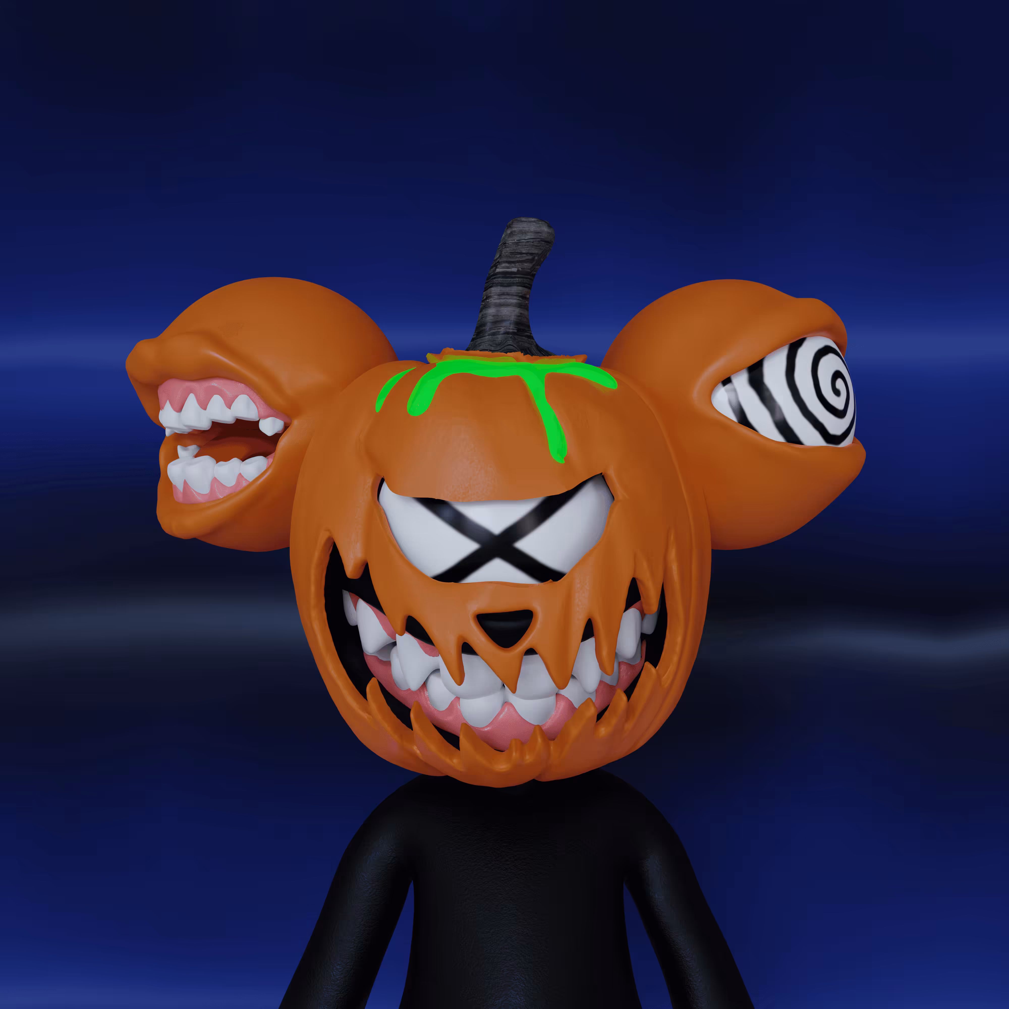 pumpkin head demic