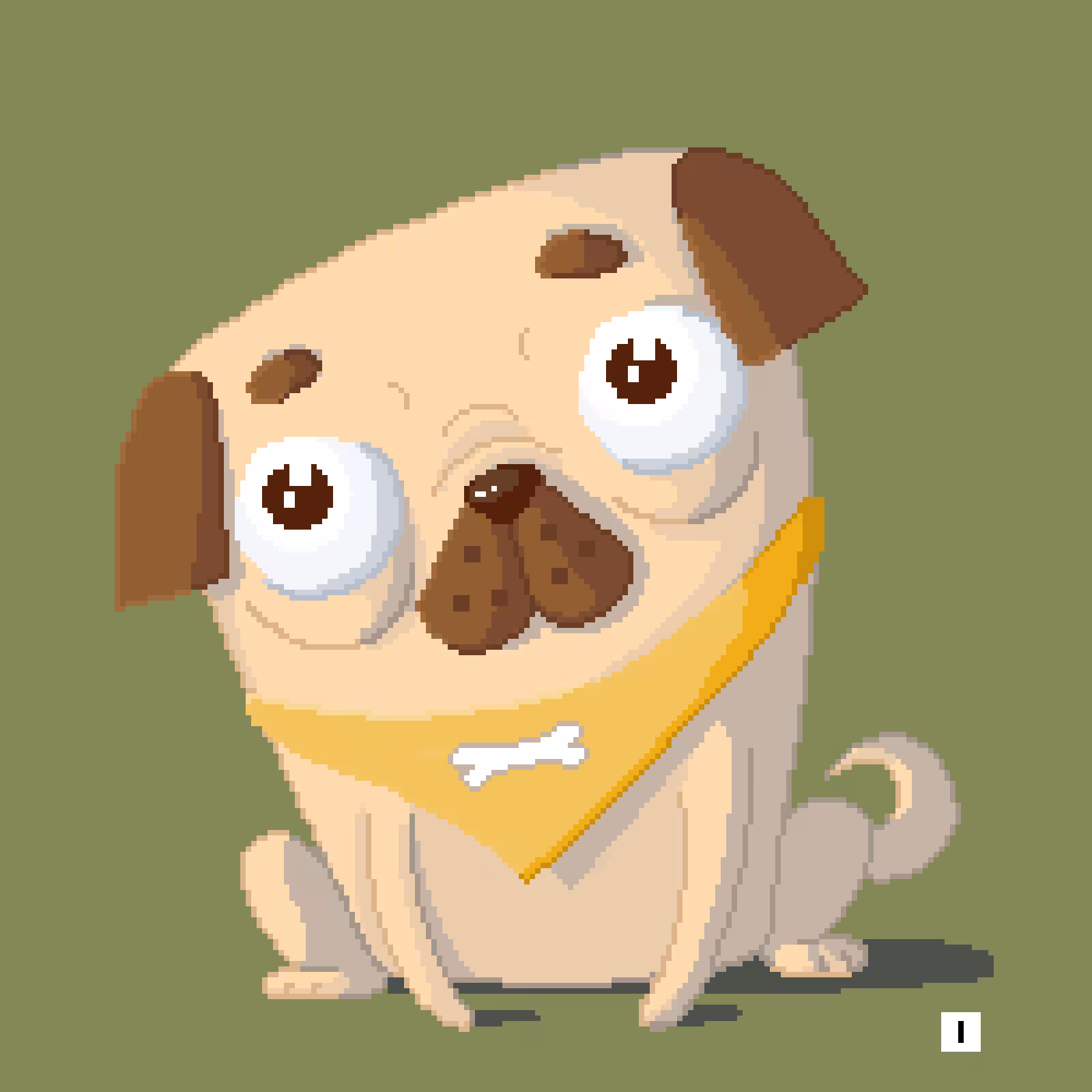 Pixel-pug