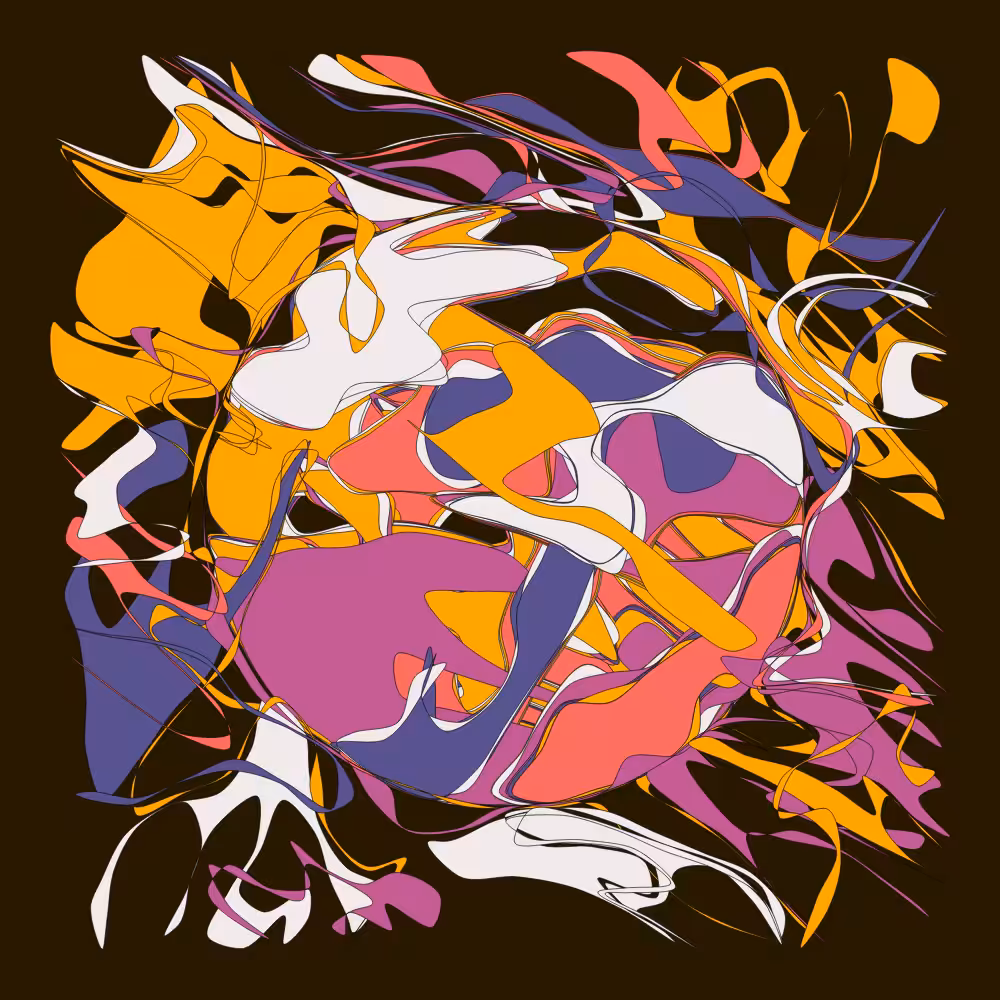 Geometric colorful shapes 3 #128