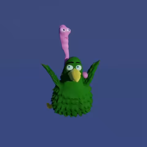 bird and worm