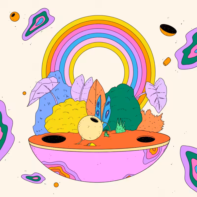 🌈🌴🪐 #50