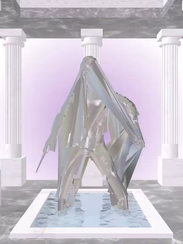 HeavenComputer: The Dancing Opalescent Onyx Man #4512