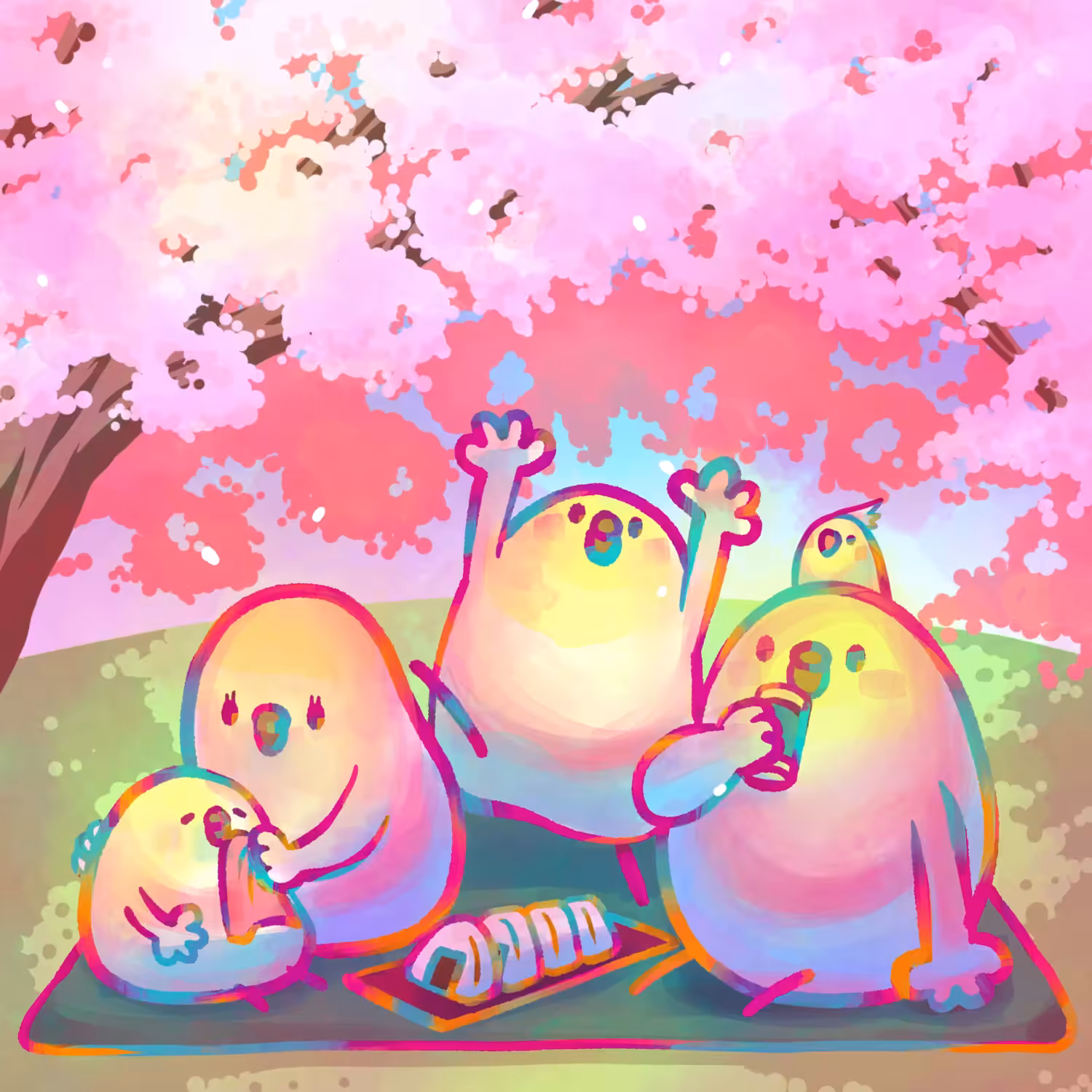 Dream in cherry blossom(桜の夢)