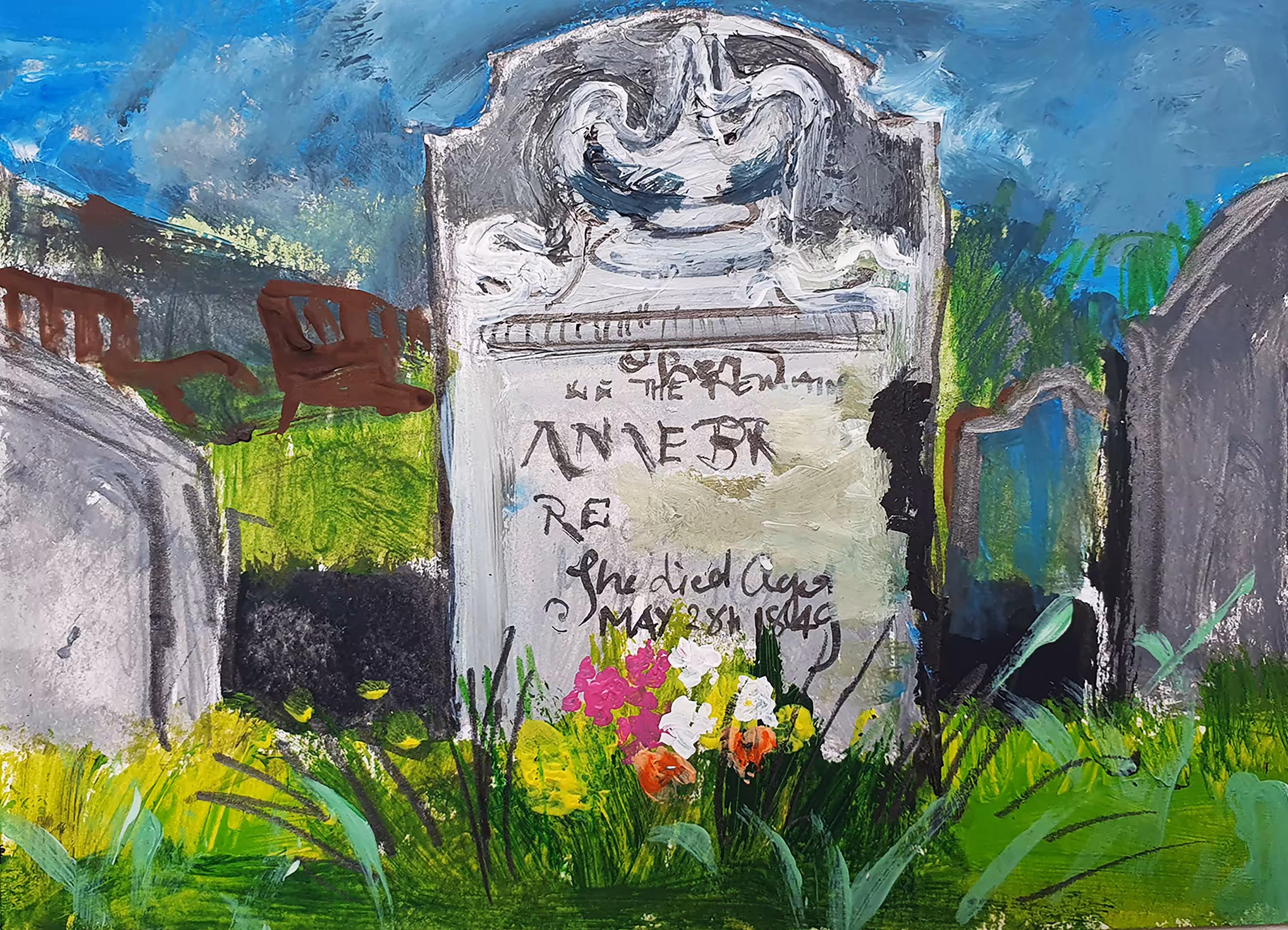 Feels Like North to me - 02 North - Grave of Anne Bronte 