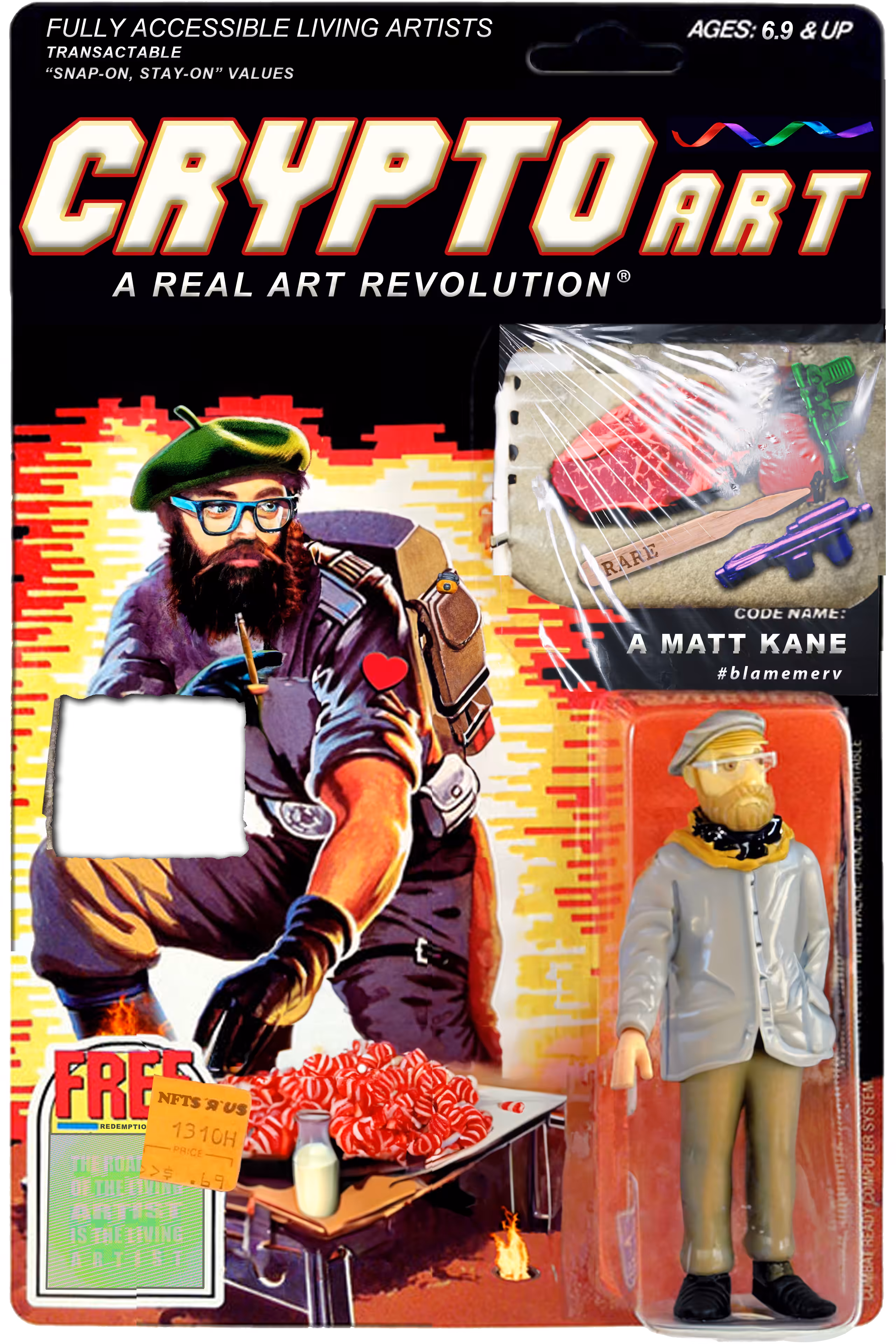 A MATT KANE Action Figure - REDEMPTION