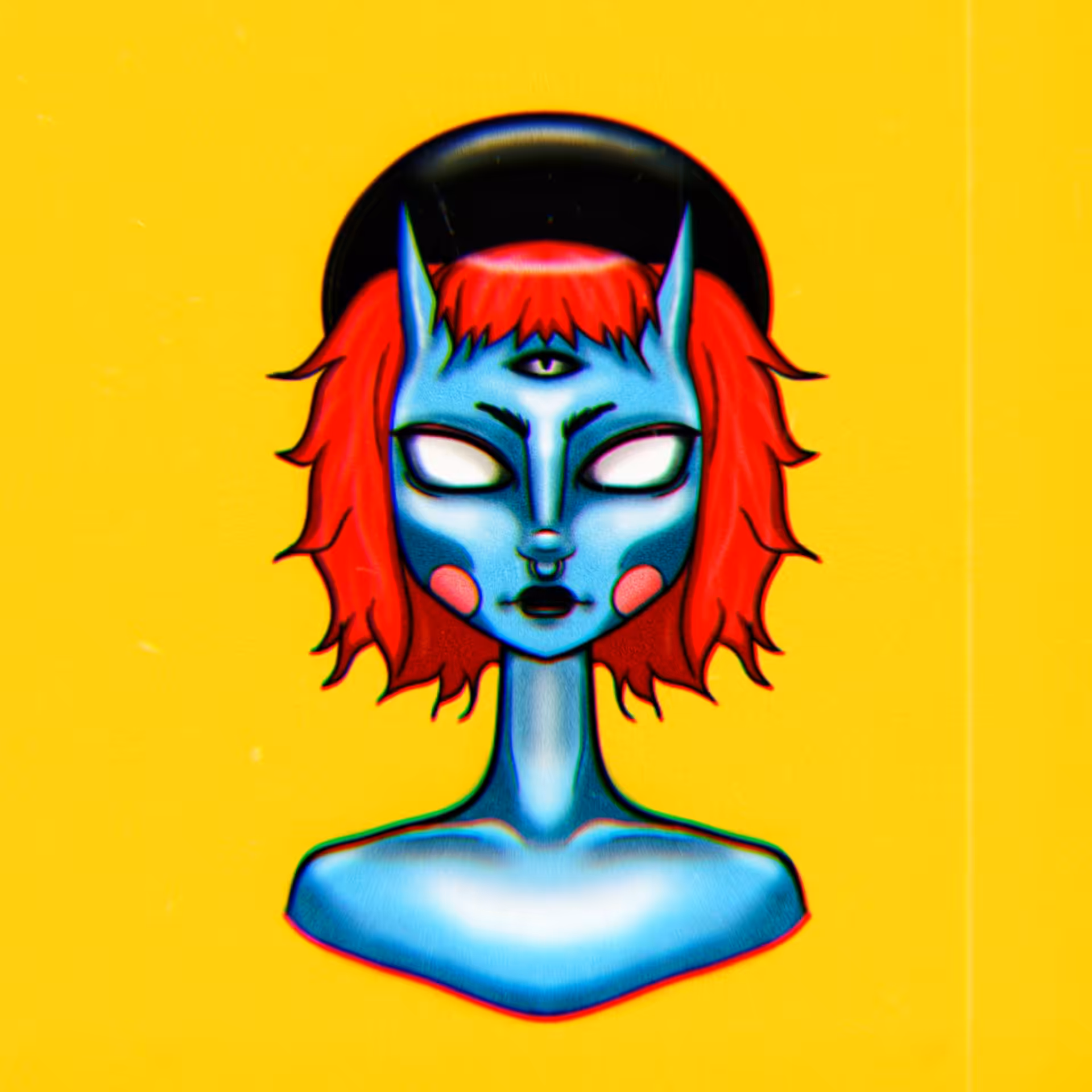Blue Alien 