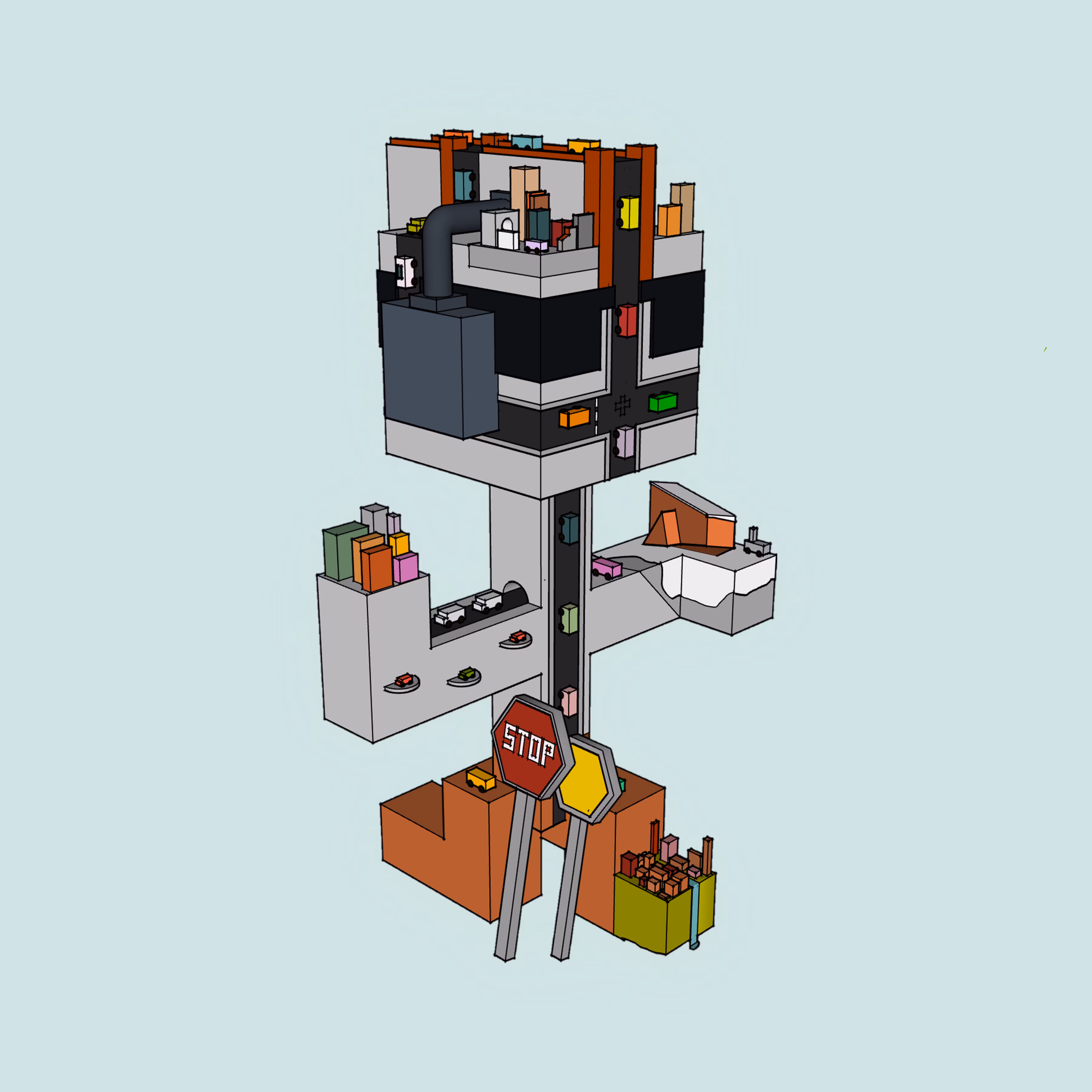 BrickBeads #5001 - CityMapper