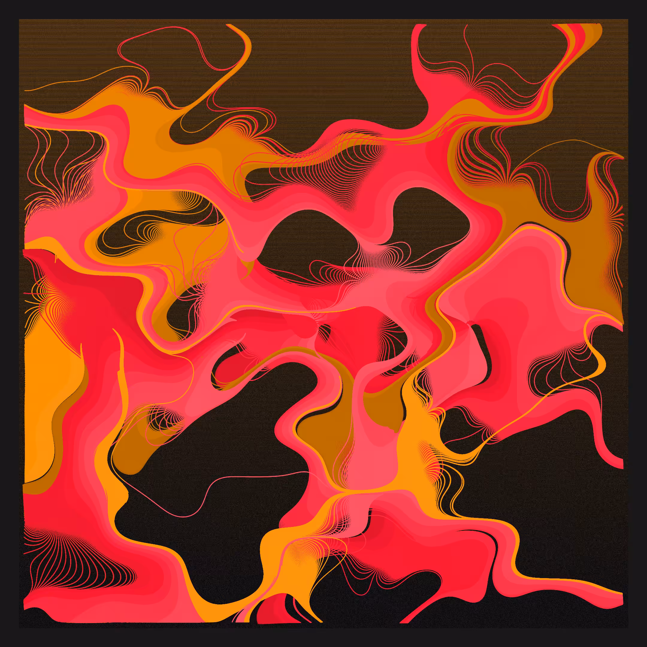 Blob Art Generator #18
