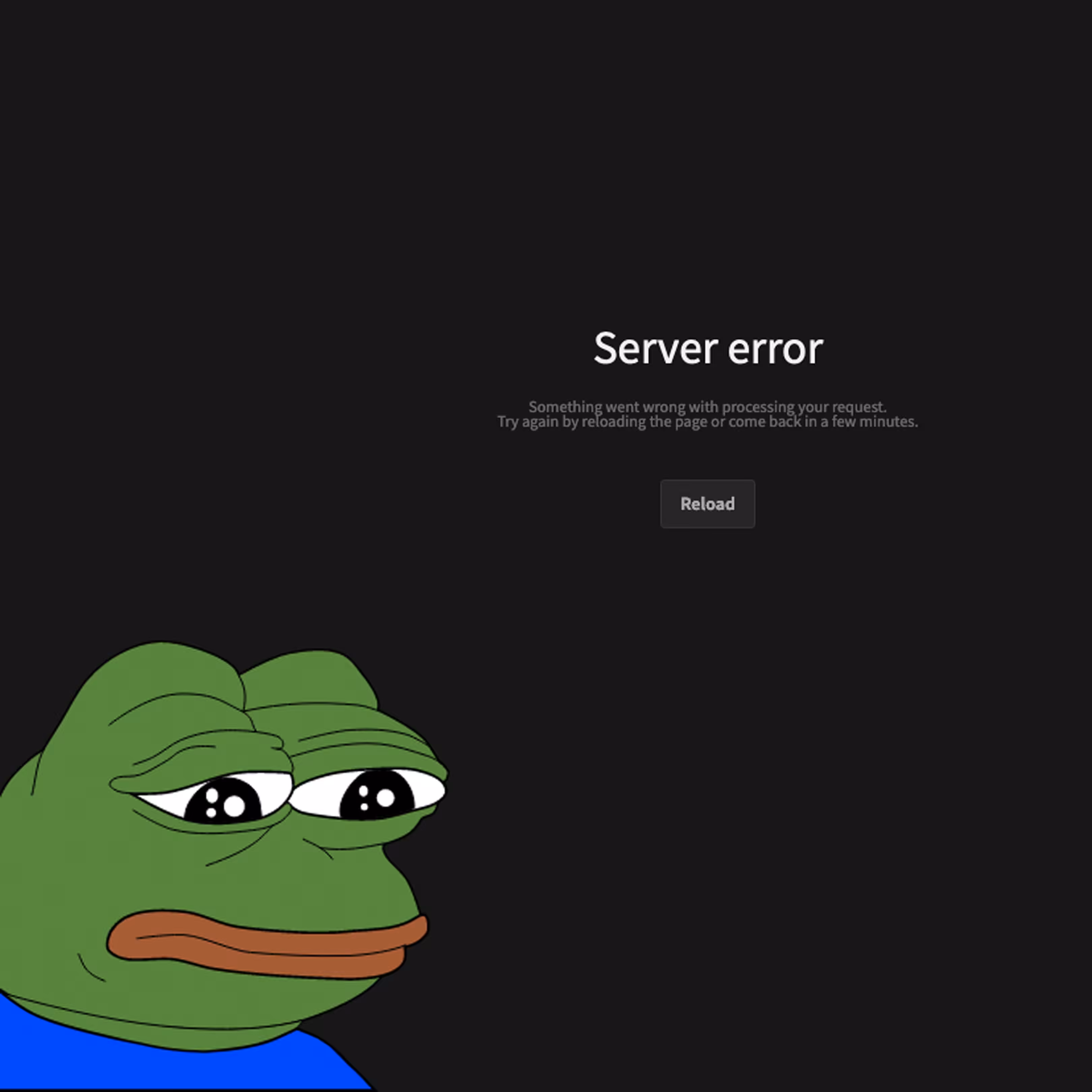 PEPE “ERROR” | AMBASSADOR OF OBJECTS