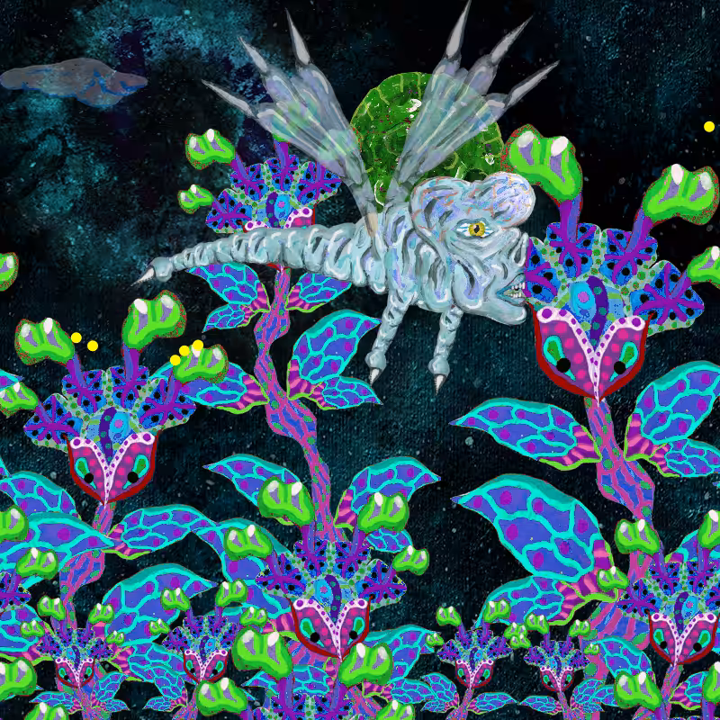 Fireflies and Flower Gardens #166